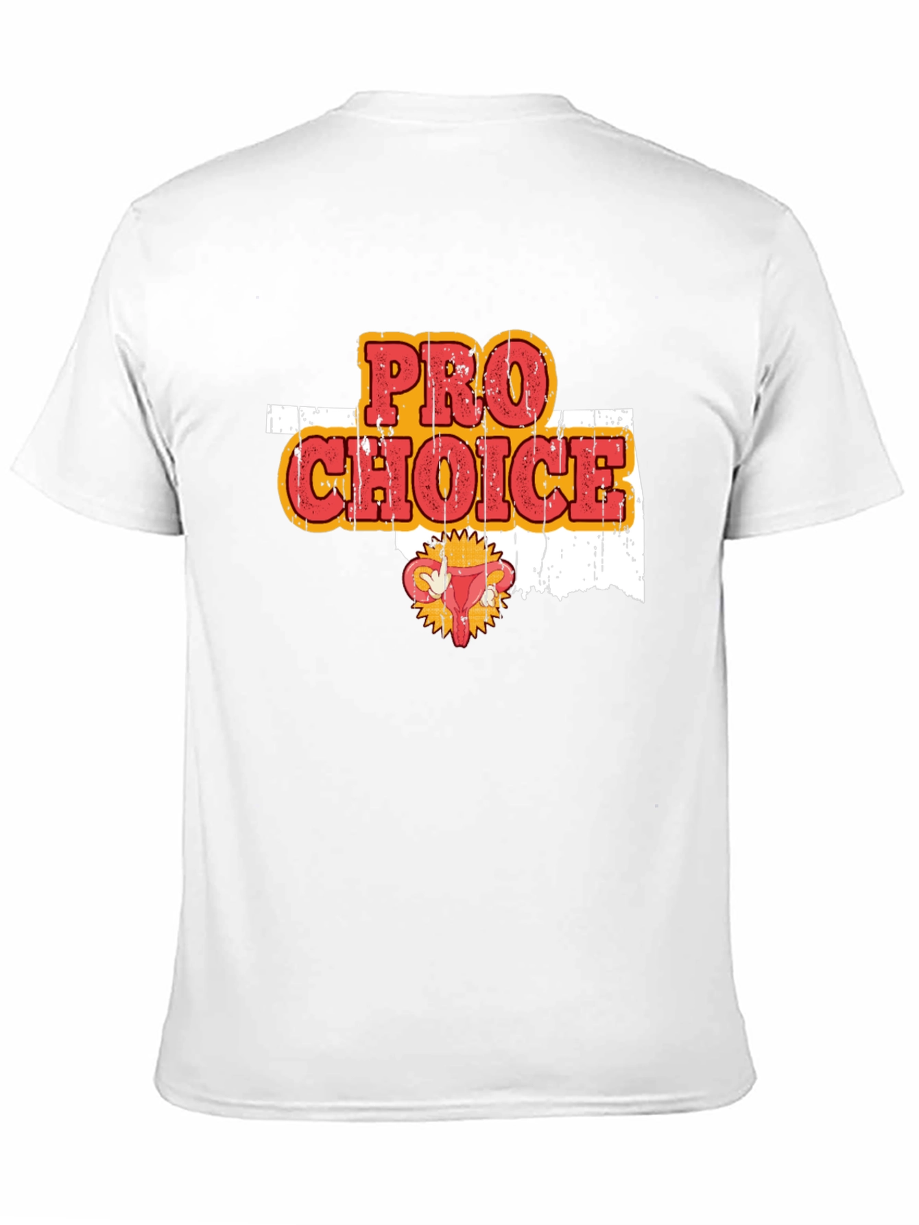 Pro Choice Oklahoma Uterus T-Shirt