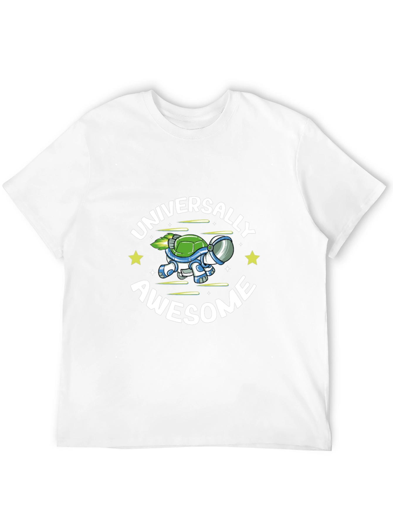 Universally Awesome Turtle Space T-Shirt