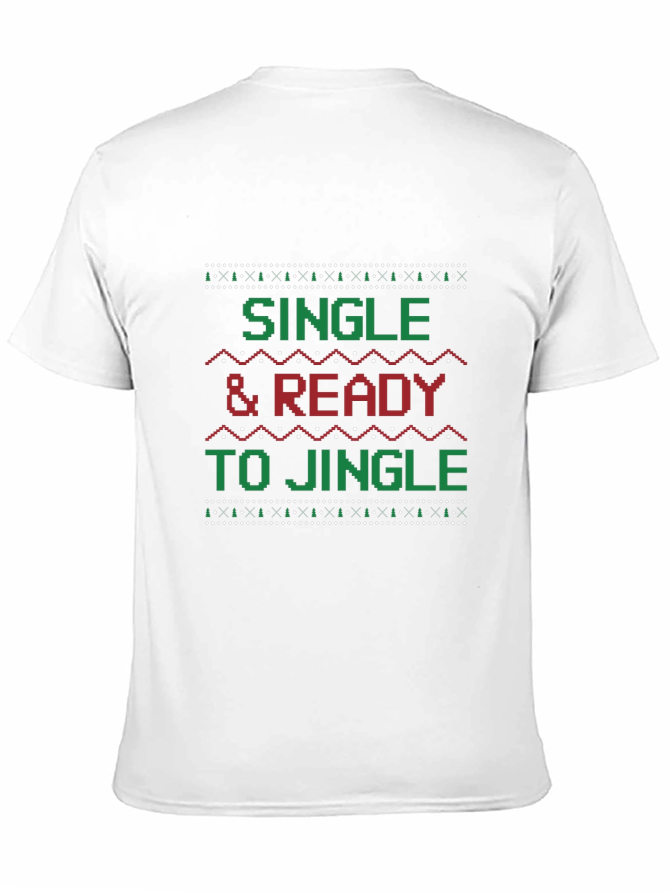 Single & Ready to Jingle Graphic Holiday T-Shirt