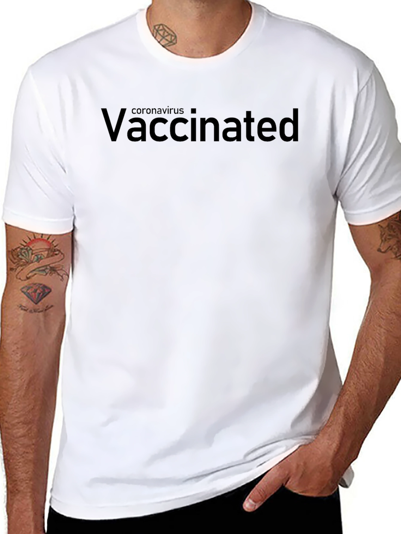 Vaccinated T-Shirt - Coronavirus Protection Tee