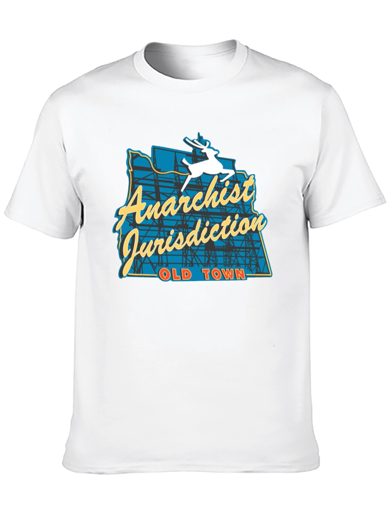 Anarchist Jurisdiction T-Shirt - Old Town Inspired Design