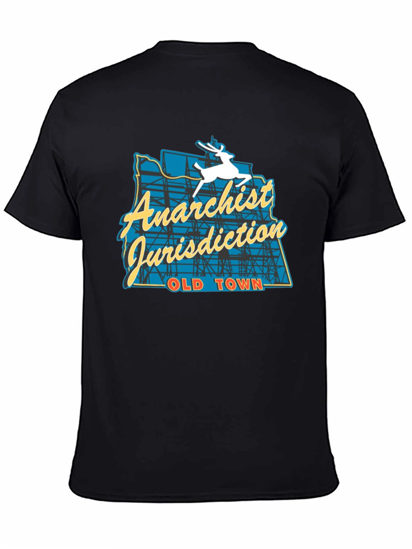 Anarchist Jurisdiction T-Shirt - Old Town Inspired Design