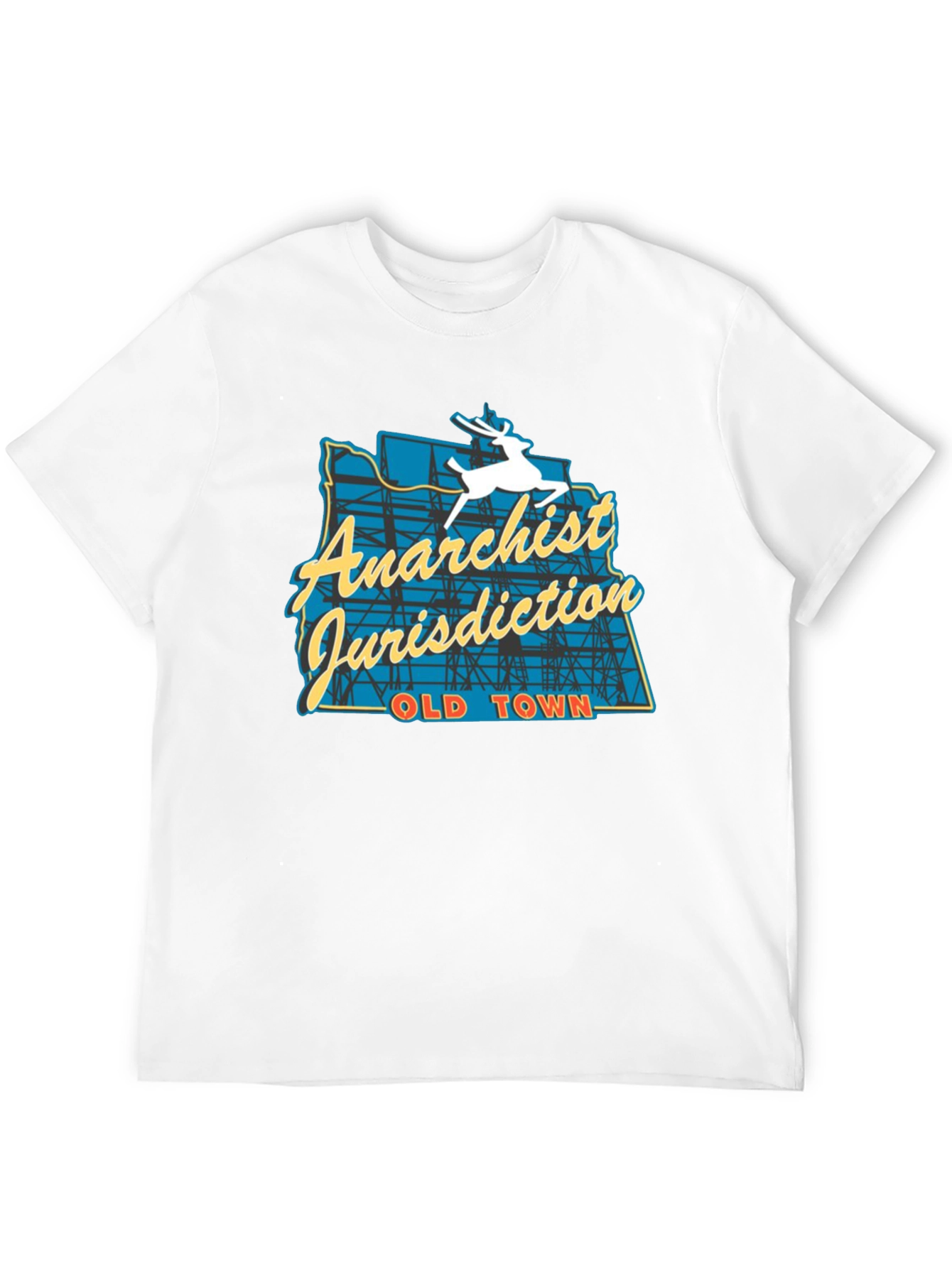 Anarchist Jurisdiction T-Shirt - Old Town Inspired Design