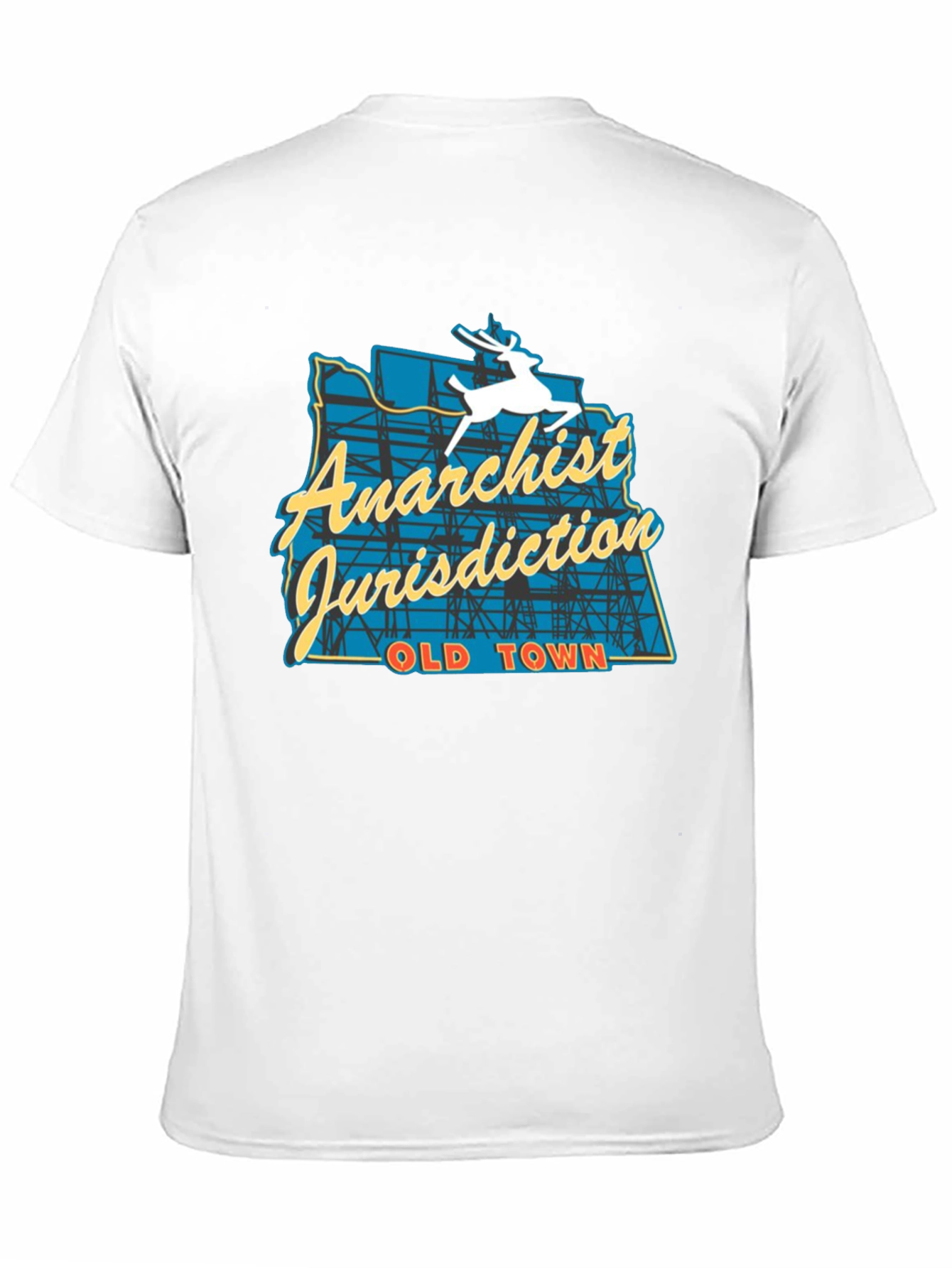 Anarchist Jurisdiction T-Shirt - Old Town Inspired Design