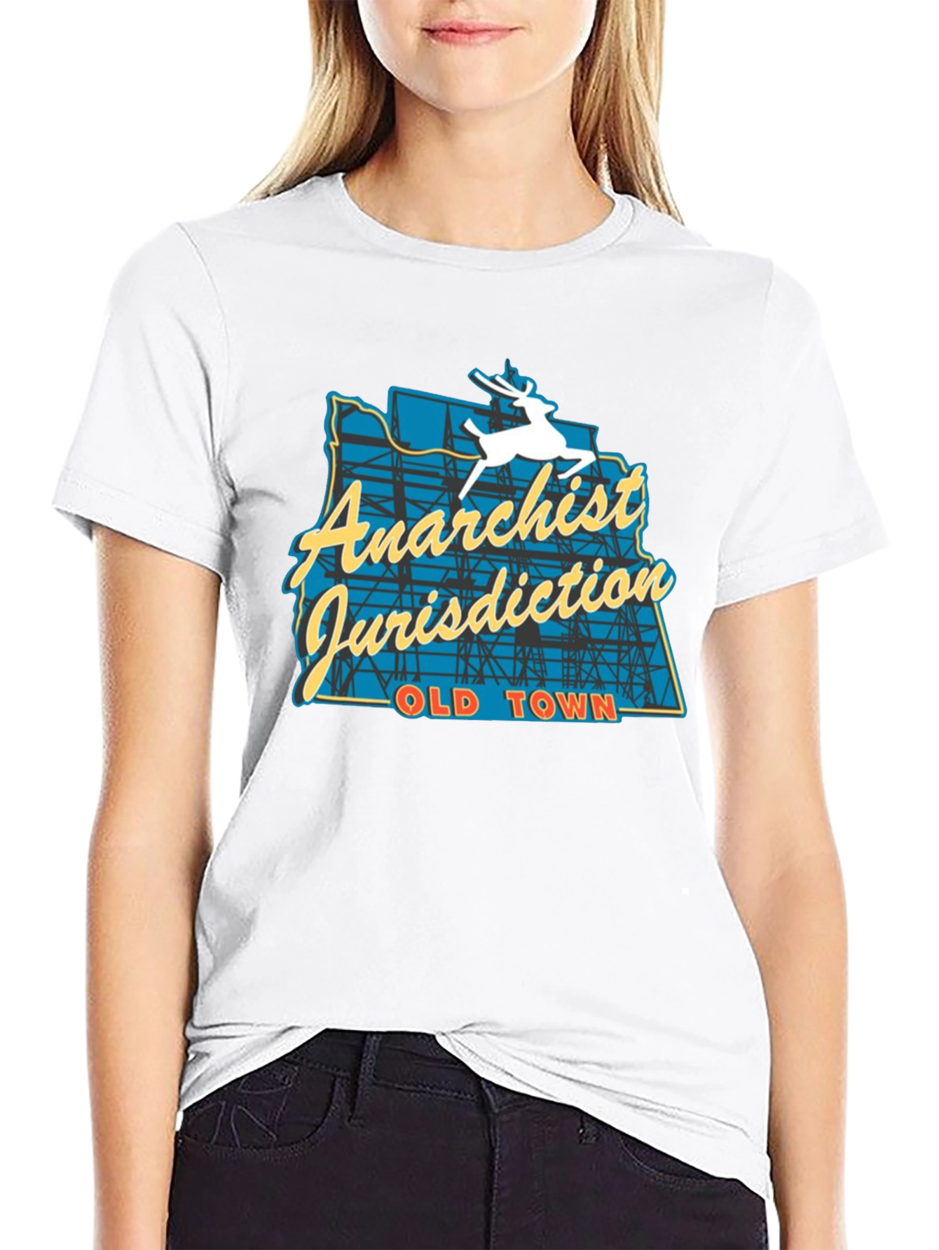 Anarchist Jurisdiction T-Shirt - Old Town Inspired Design