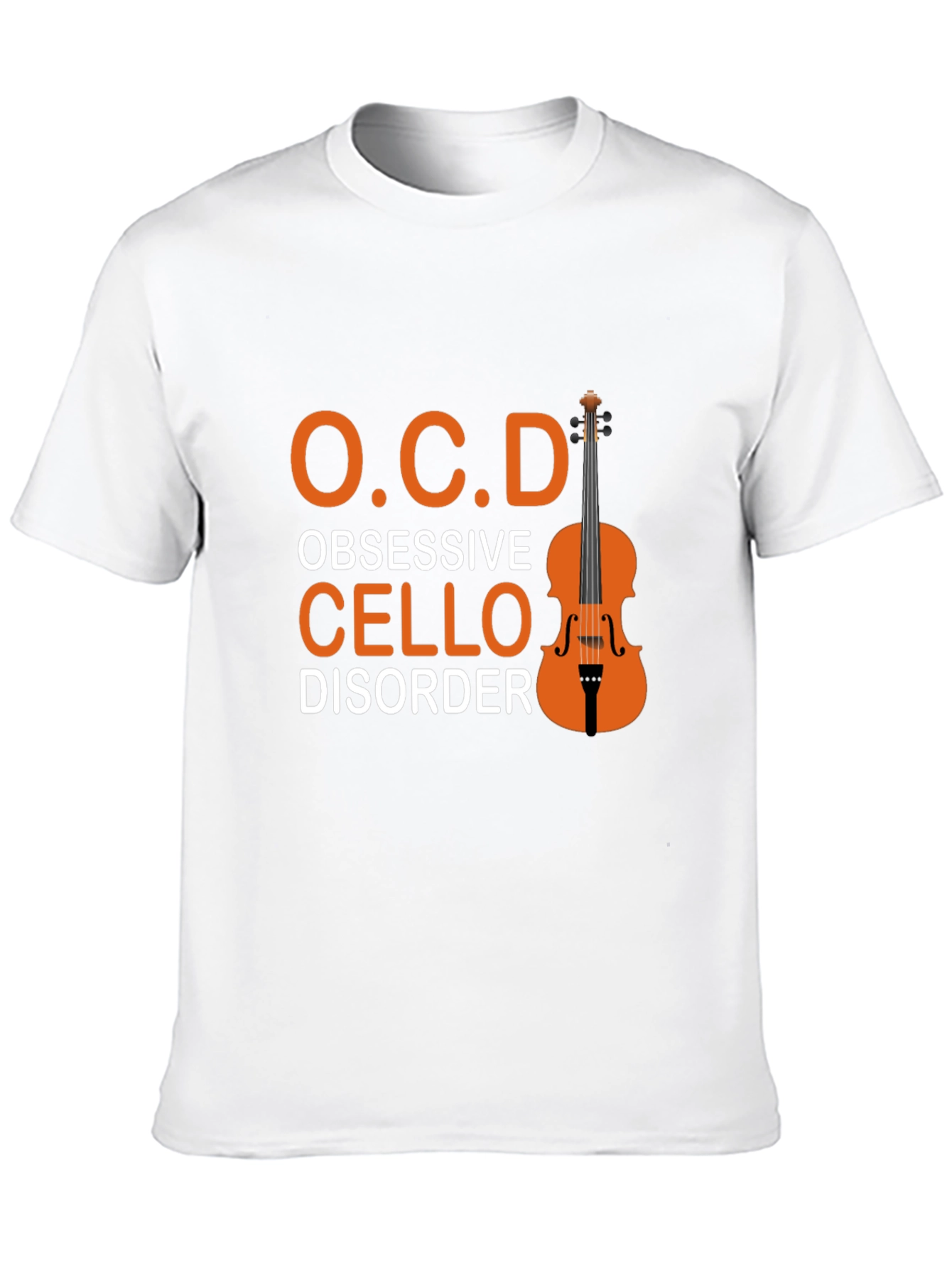 Obsessive Cello Disorder T-Shirt Music Lover Tee