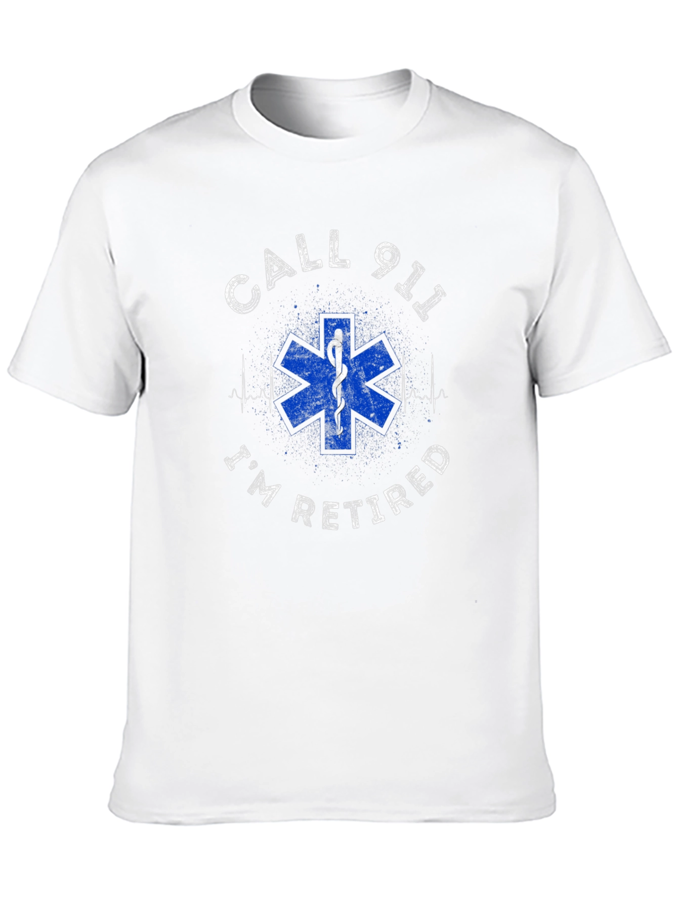 Retired EMT Graphic T-Shirt