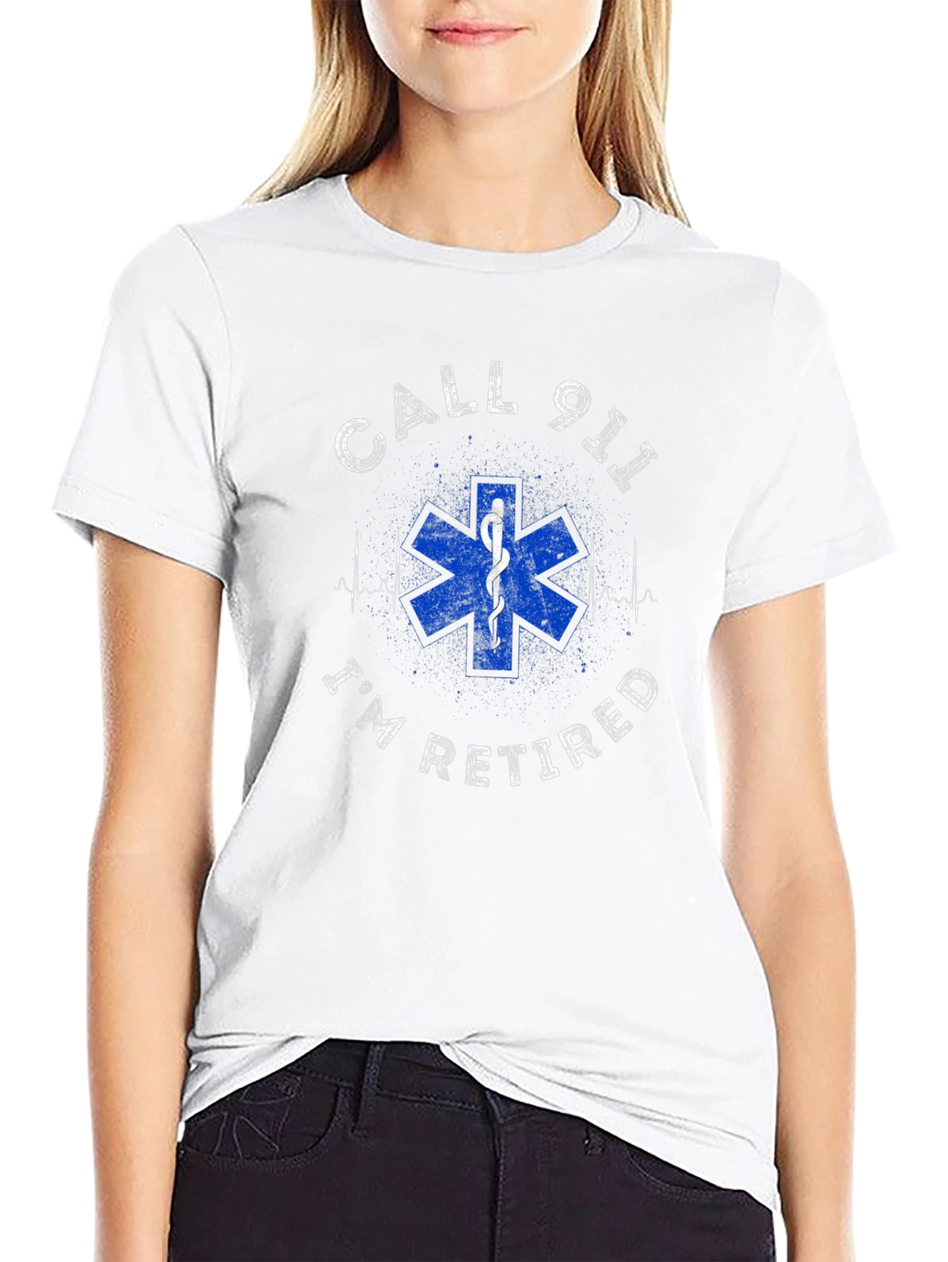 Retired EMT Graphic T-Shirt