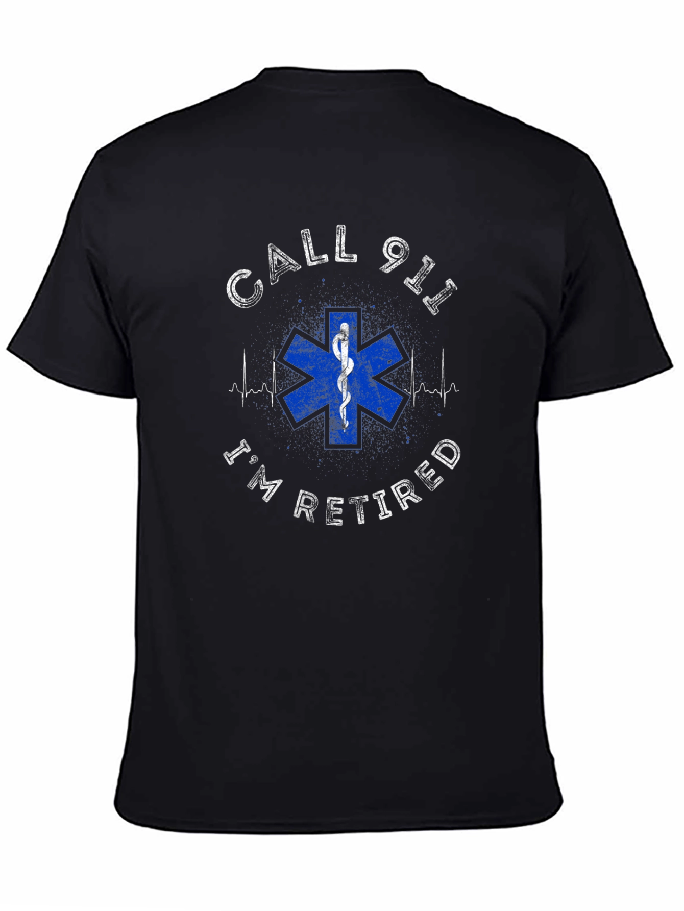 Retired EMT Graphic T-Shirt