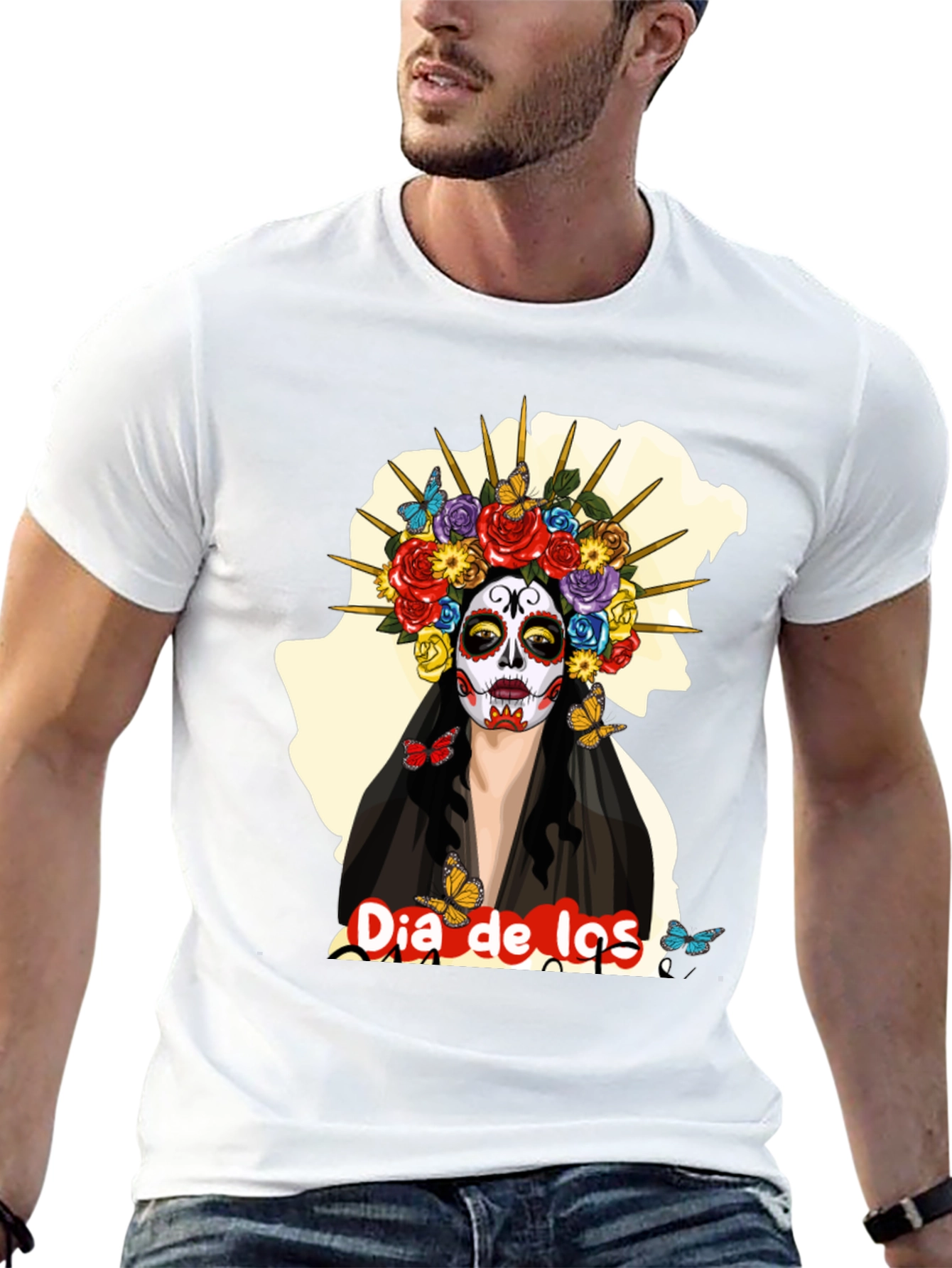 Dia de los Muertos T-Shirt - Sugar Skull