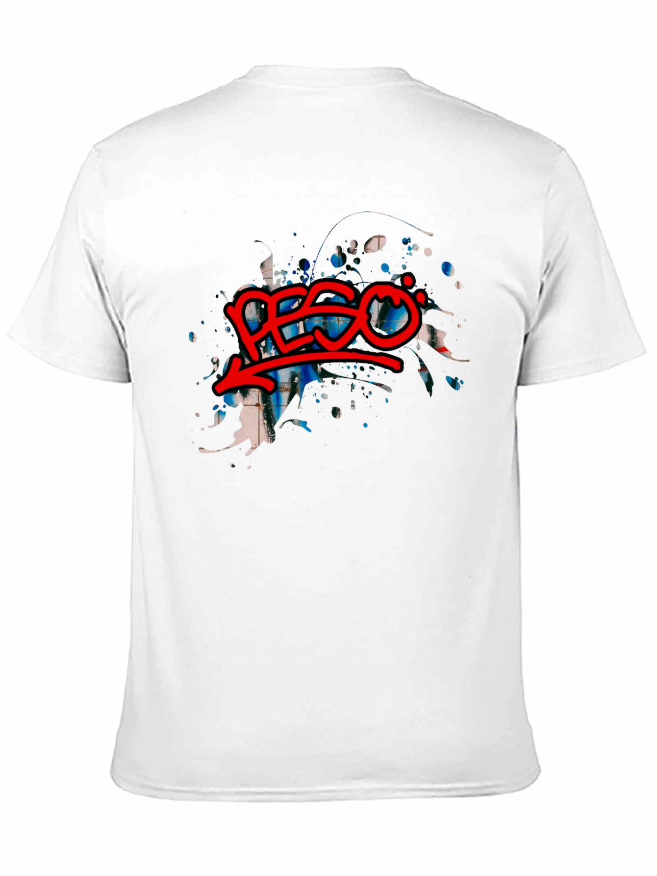 Abstract Graphic Tee - Edgy Streetwear