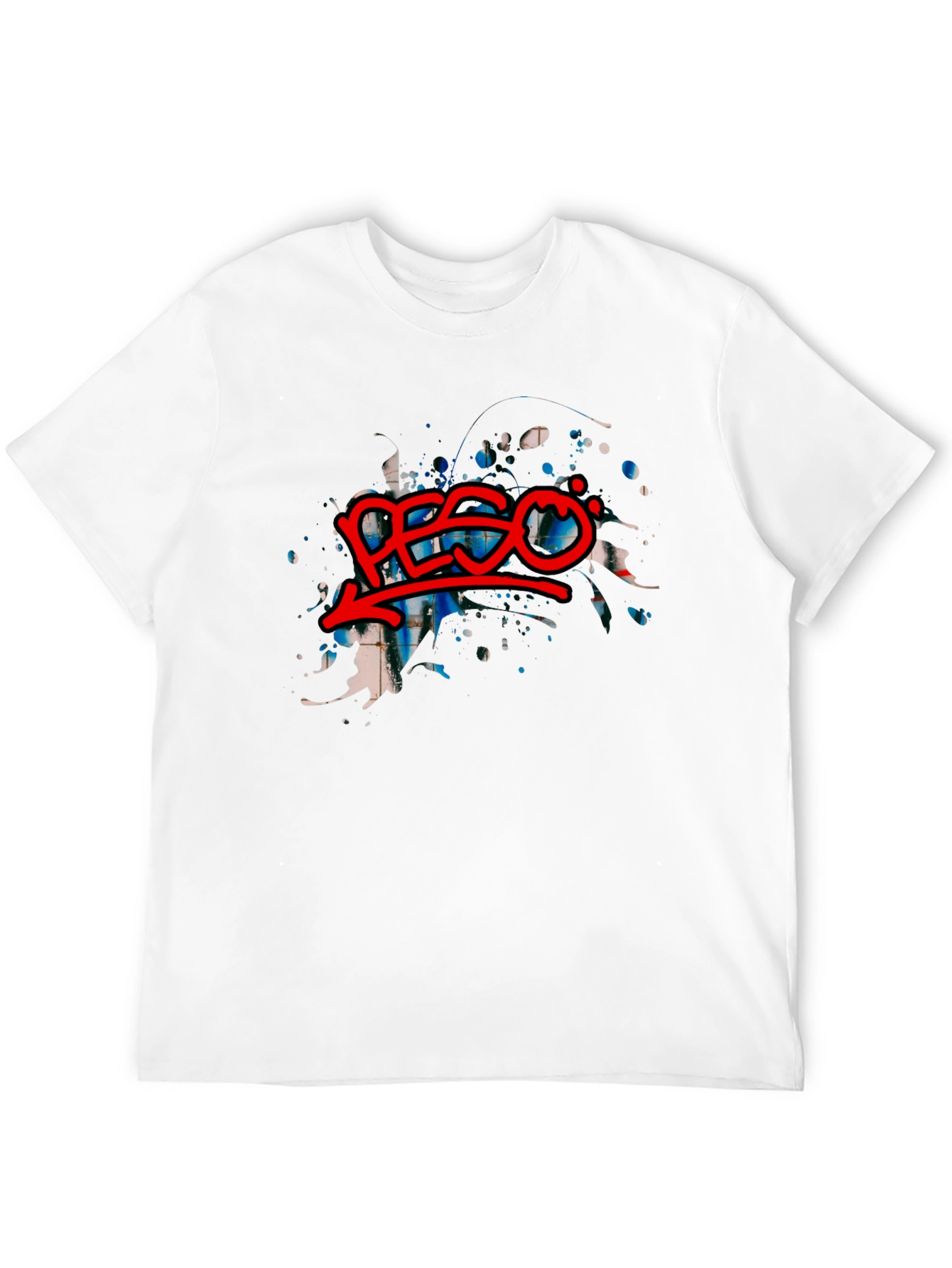 Abstract Graphic Tee - Edgy Streetwear