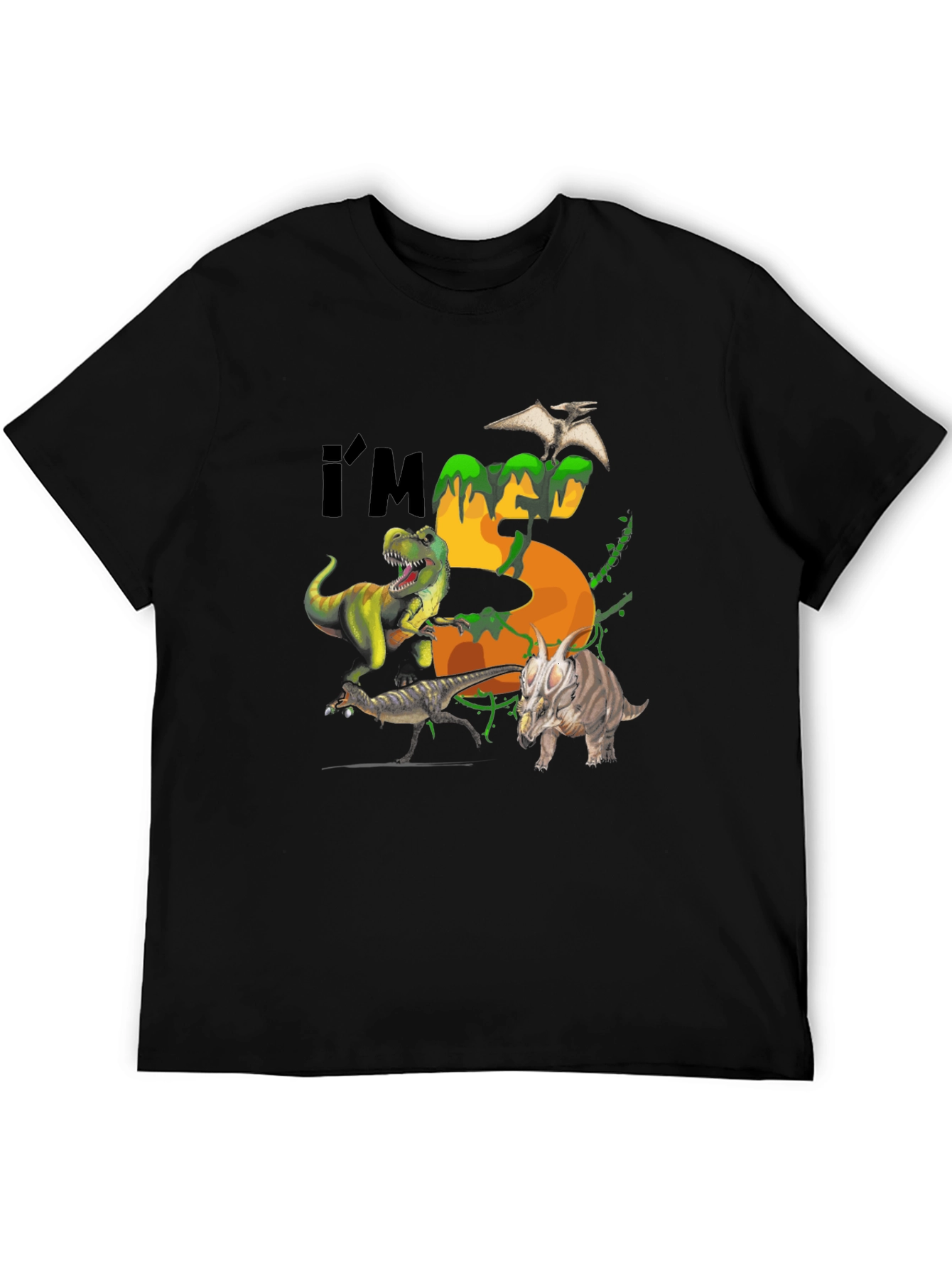 Dinosaur 5th Birthday T-Shirt