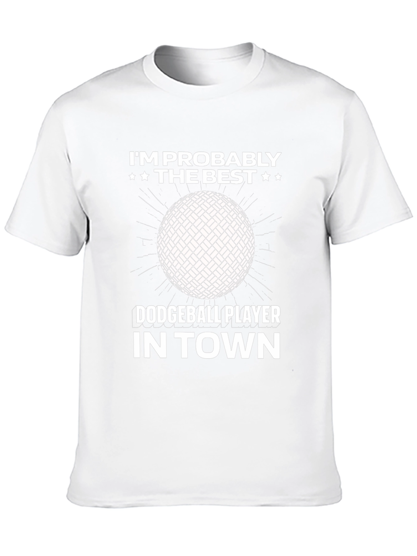 Best Dodgeball Player T-Shirt - Funny Sport Tee