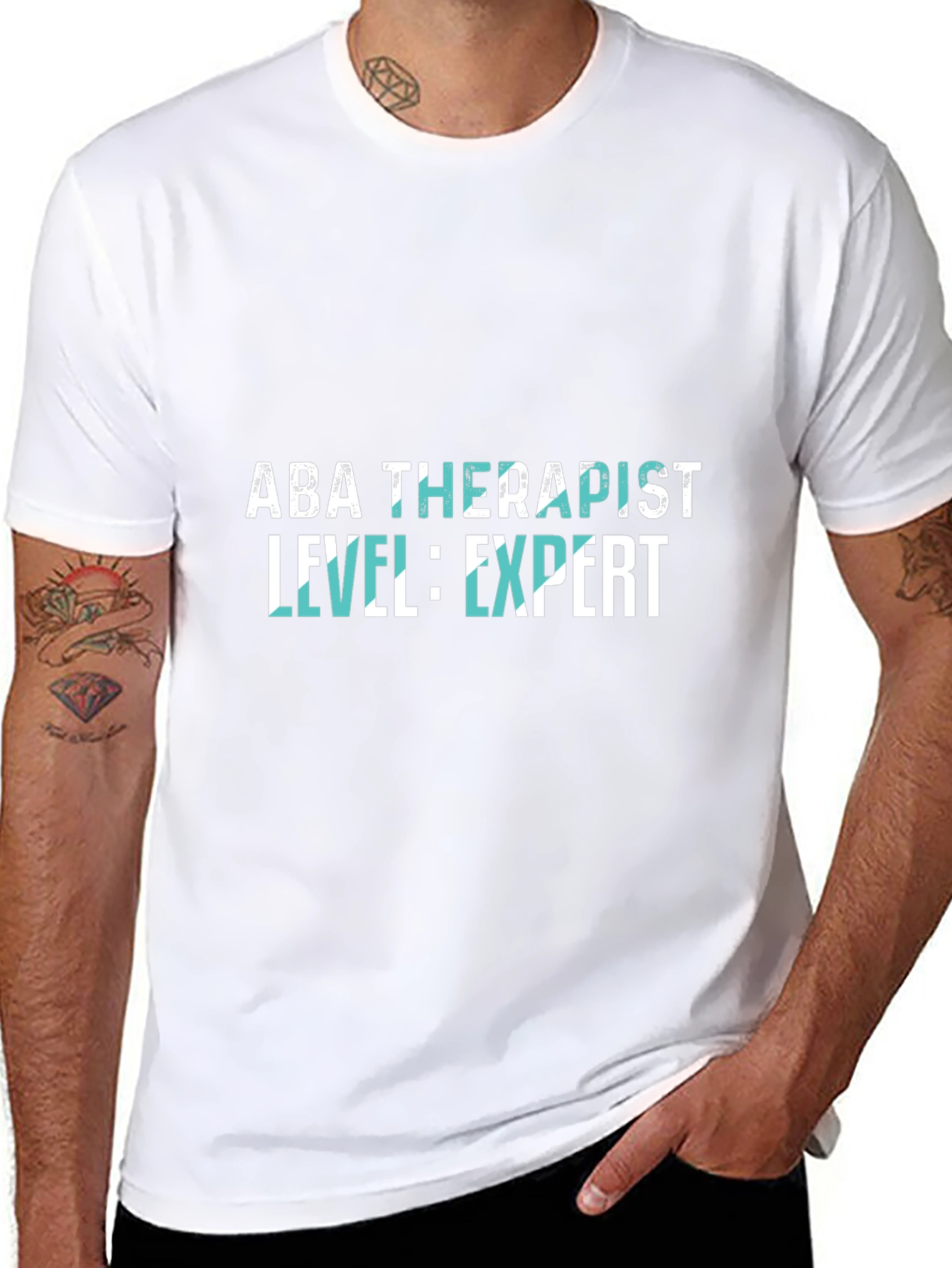 ABA Therapist Expert Level Black T-Shirt