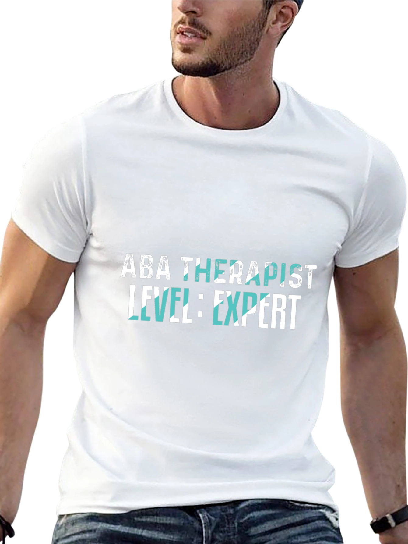 ABA Therapist Expert Level Black T-Shirt