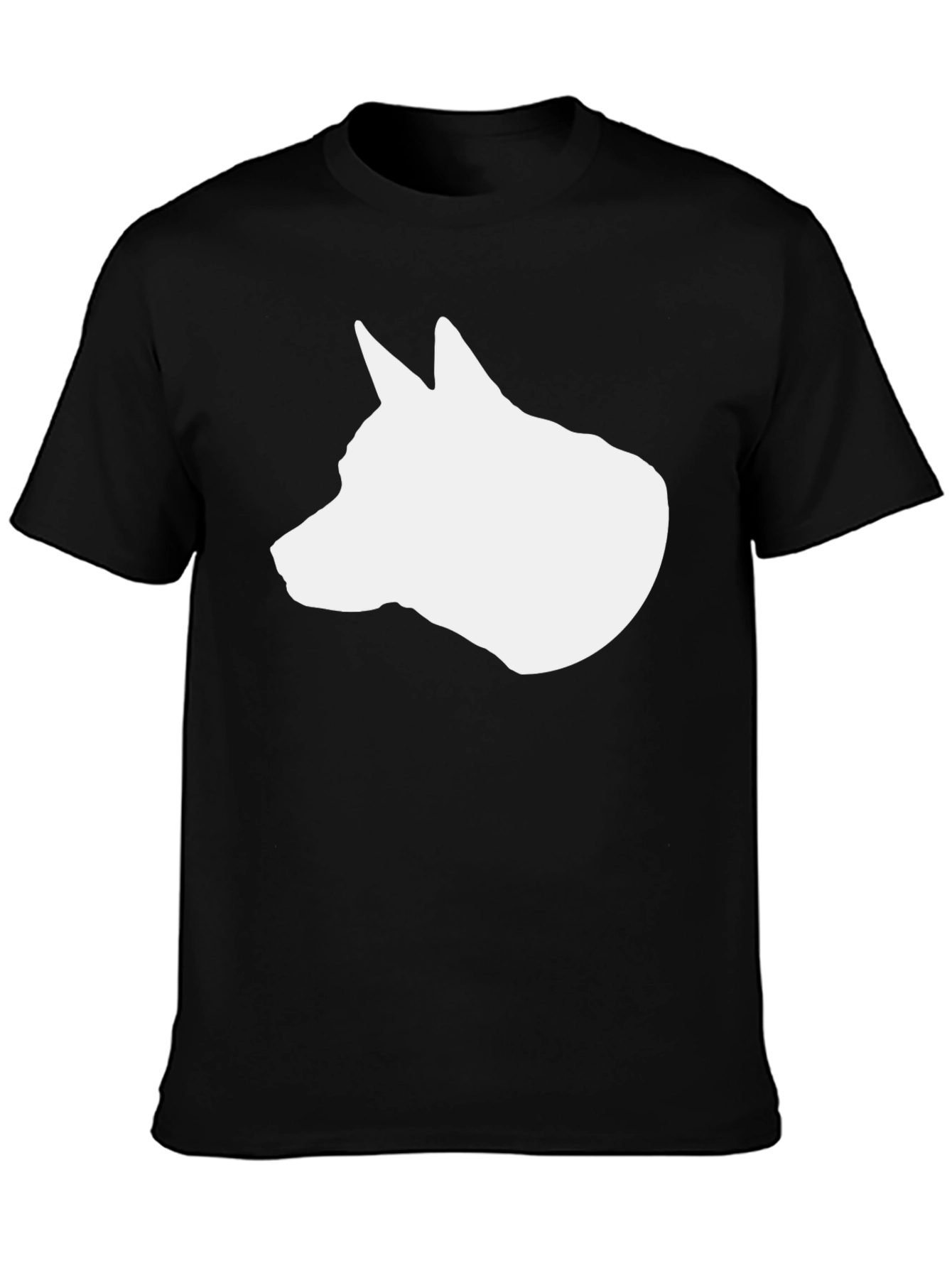 Dog Breed Silhouette Graphic Tee - Stylish Comfort