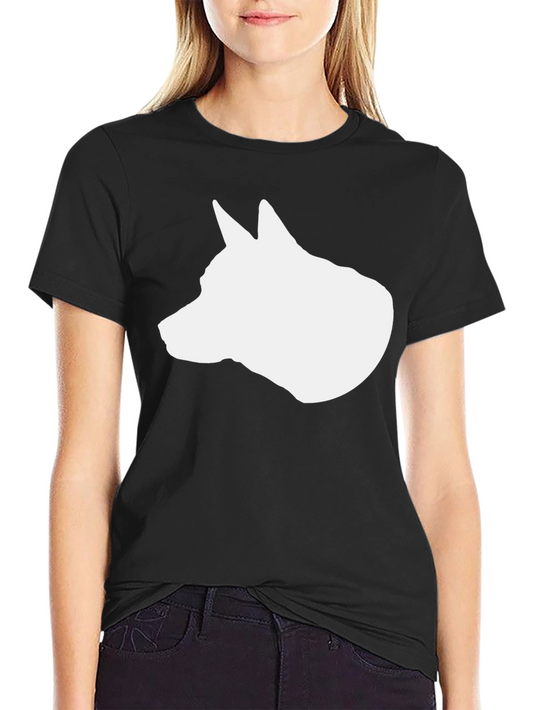Dog Breed Silhouette Graphic Tee - Stylish Comfort