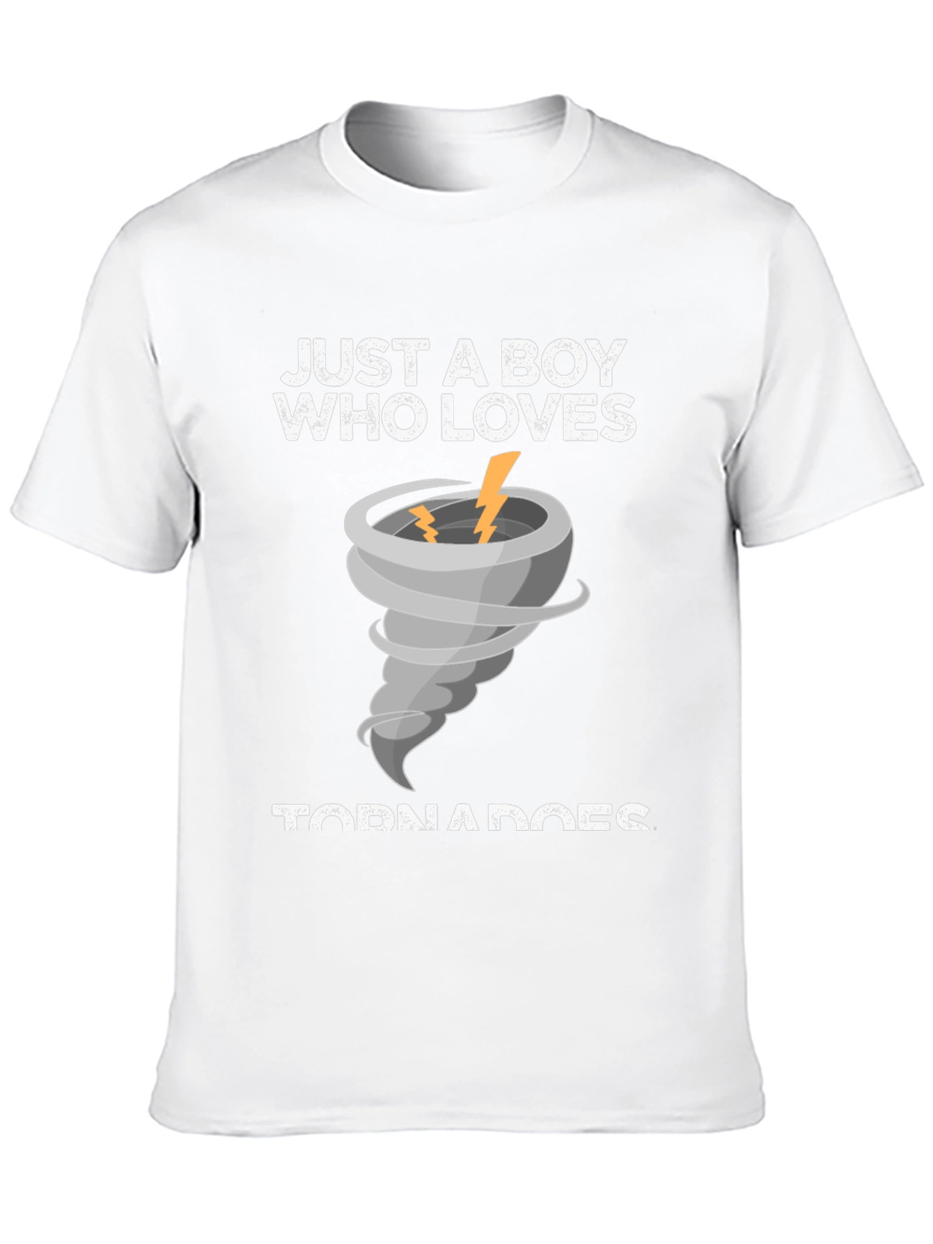 Just A Boy Who Loves Tornadoes T-Shirt
