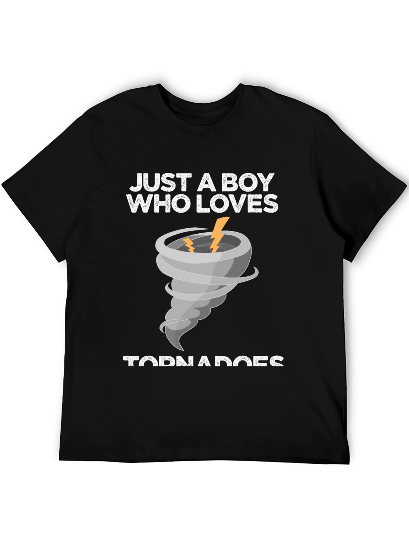 Just A Boy Who Loves Tornadoes T-Shirt