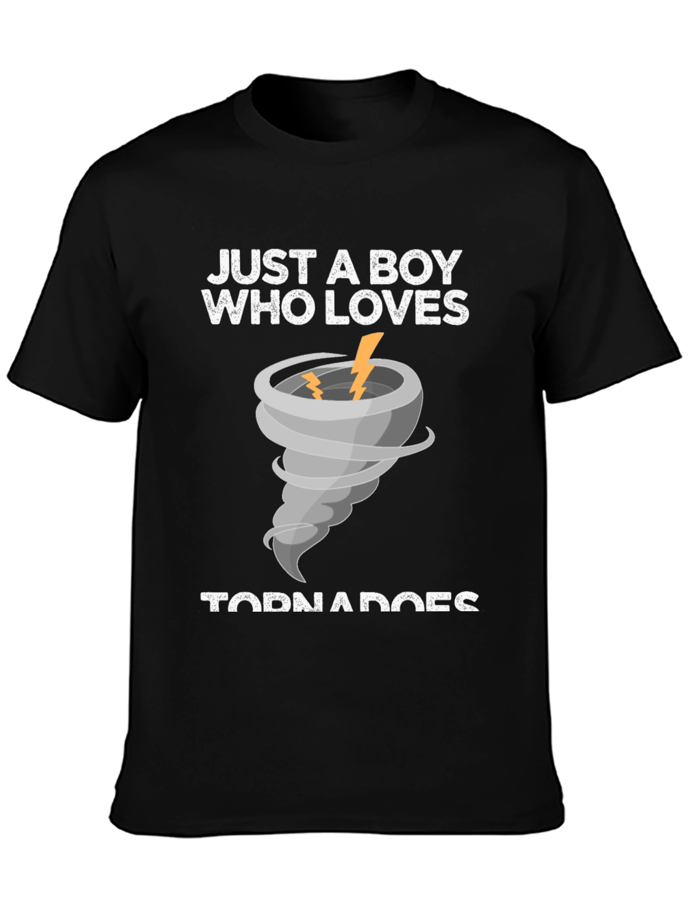 Just A Boy Who Loves Tornadoes T-Shirt