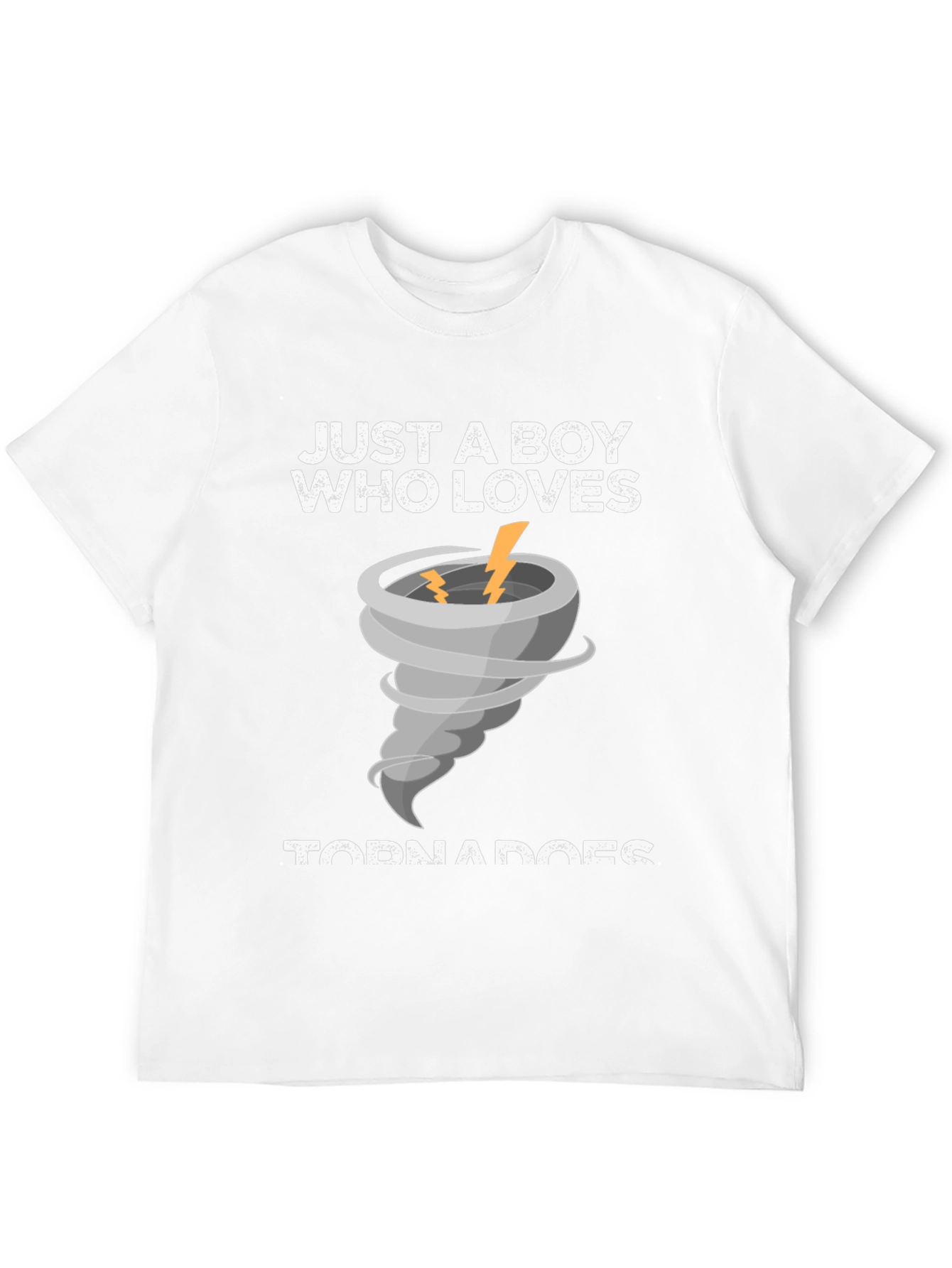 Just A Boy Who Loves Tornadoes T-Shirt