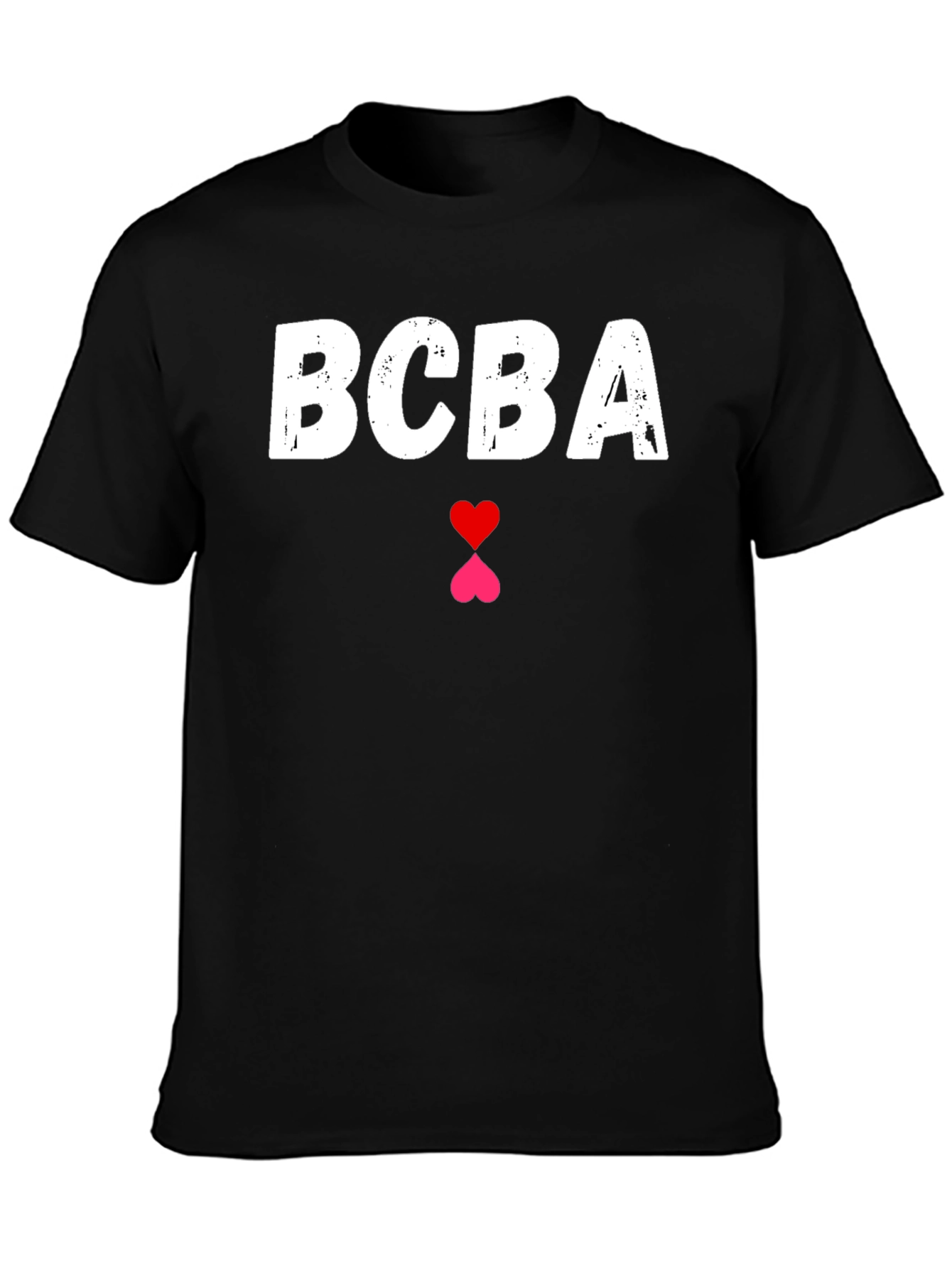 BCBA Heart Graphic T-Shirt - Casual Style