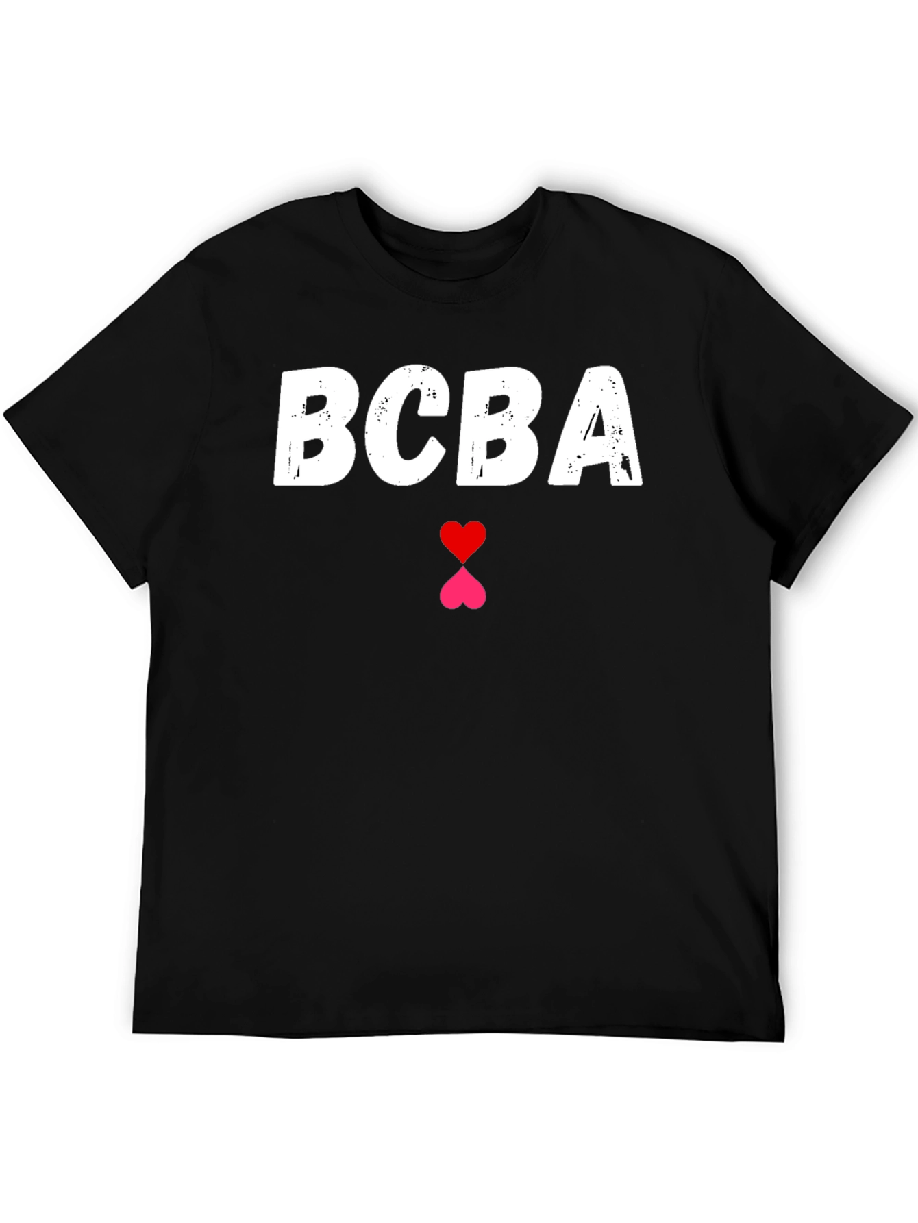 BCBA Heart Graphic T-Shirt - Casual Style