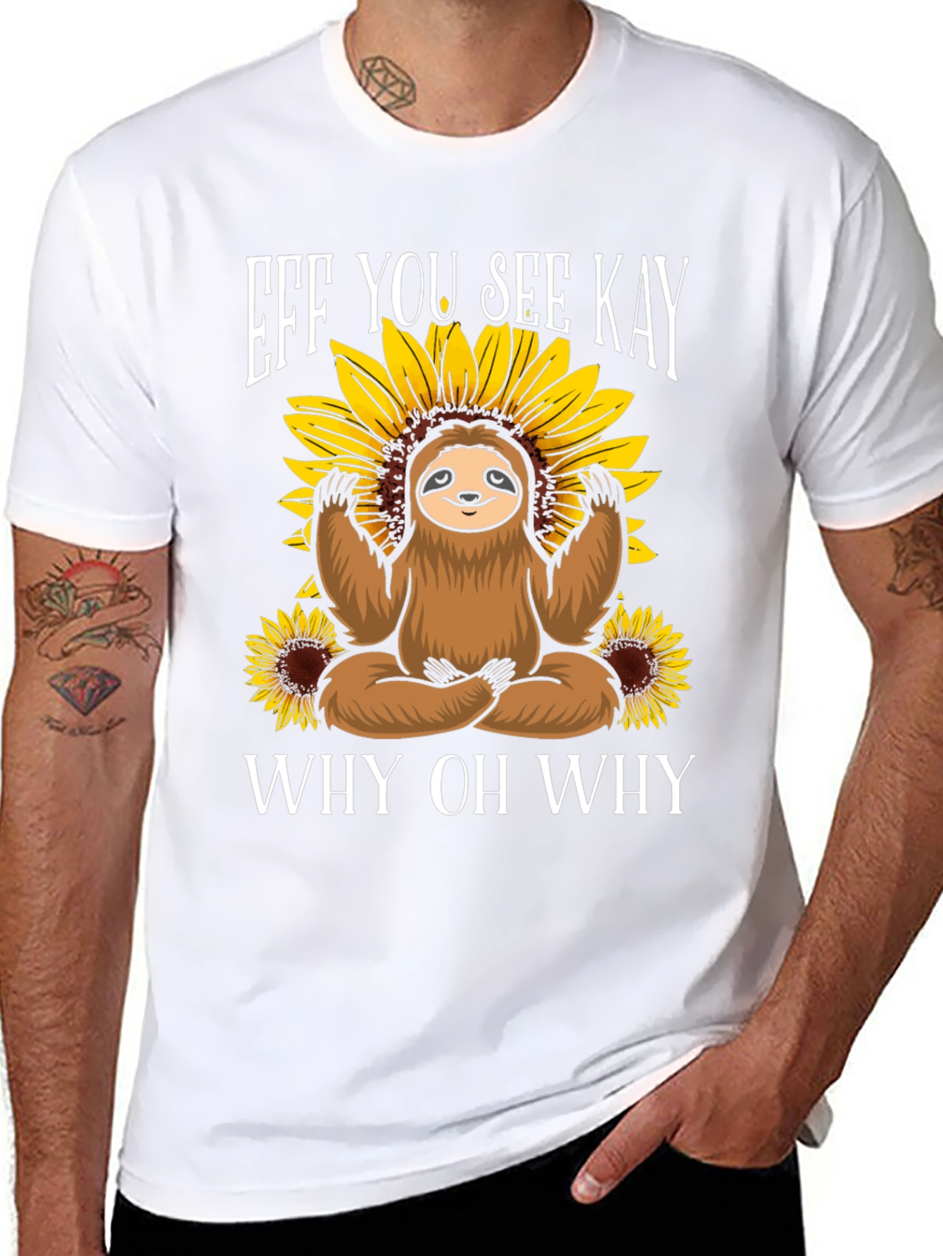 Eff You See Kay Sloth T-Shirt
