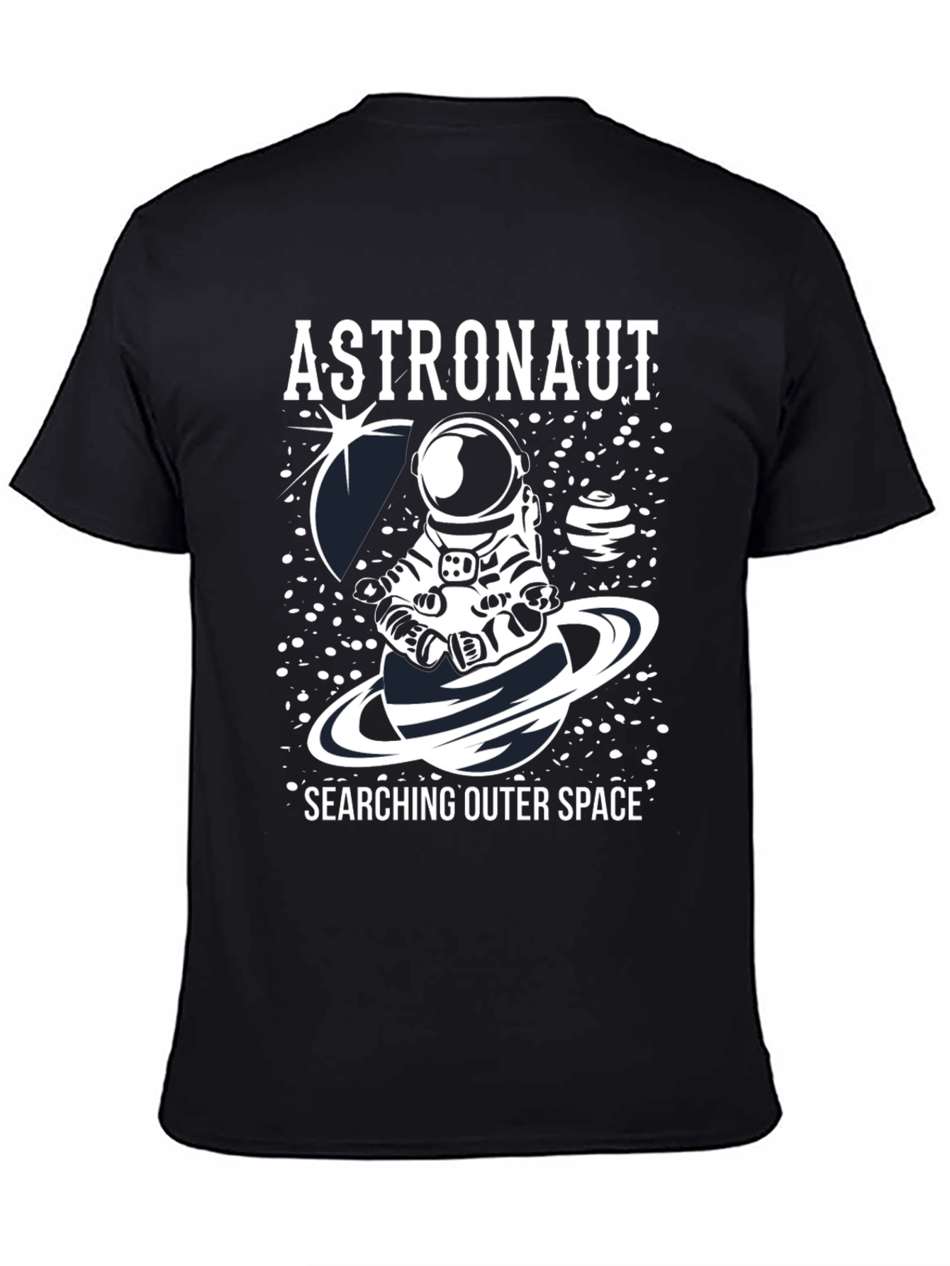 Astronaut Outer Space Graphic T-Shirt