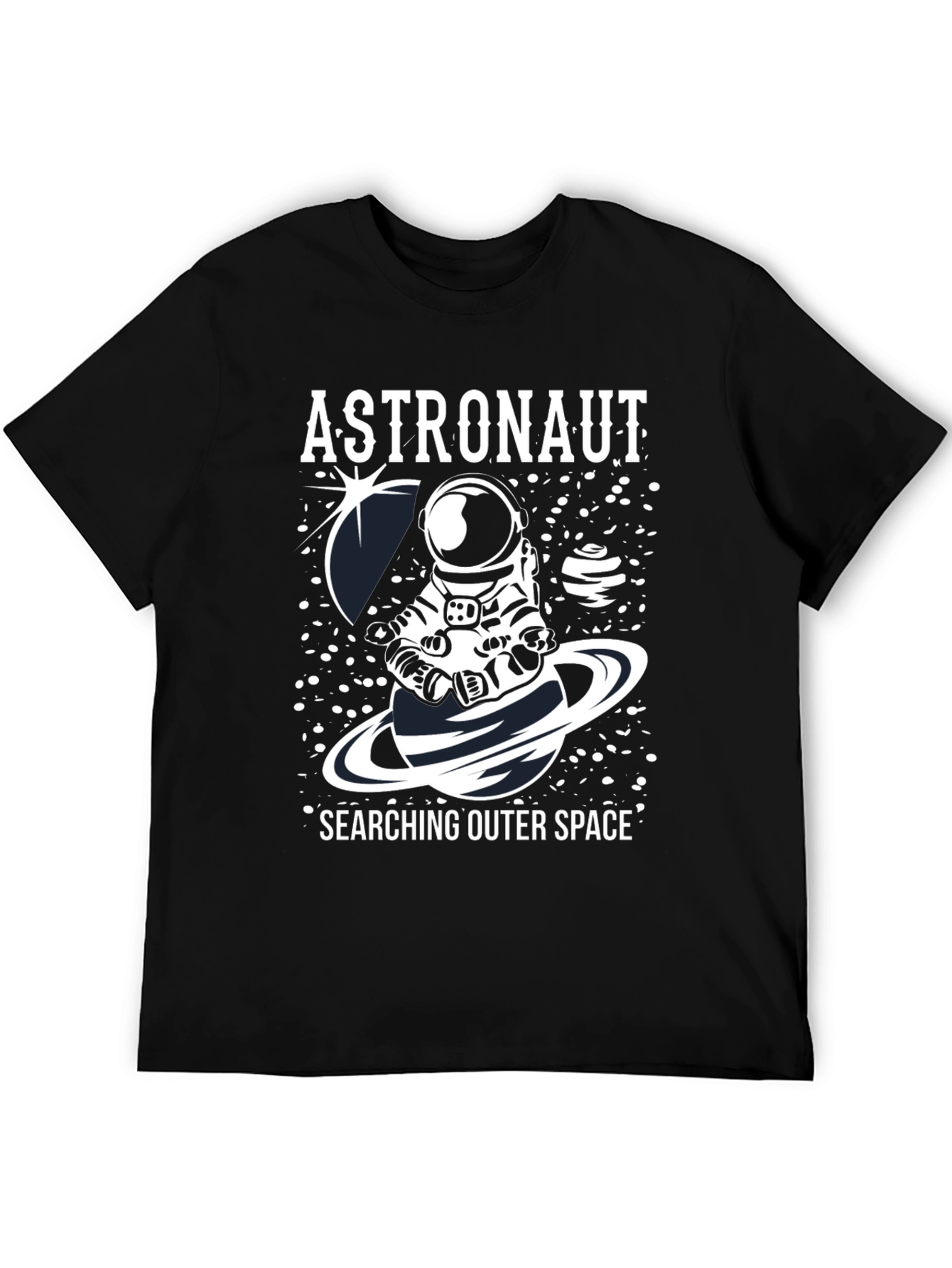 Astronaut Outer Space Graphic T-Shirt