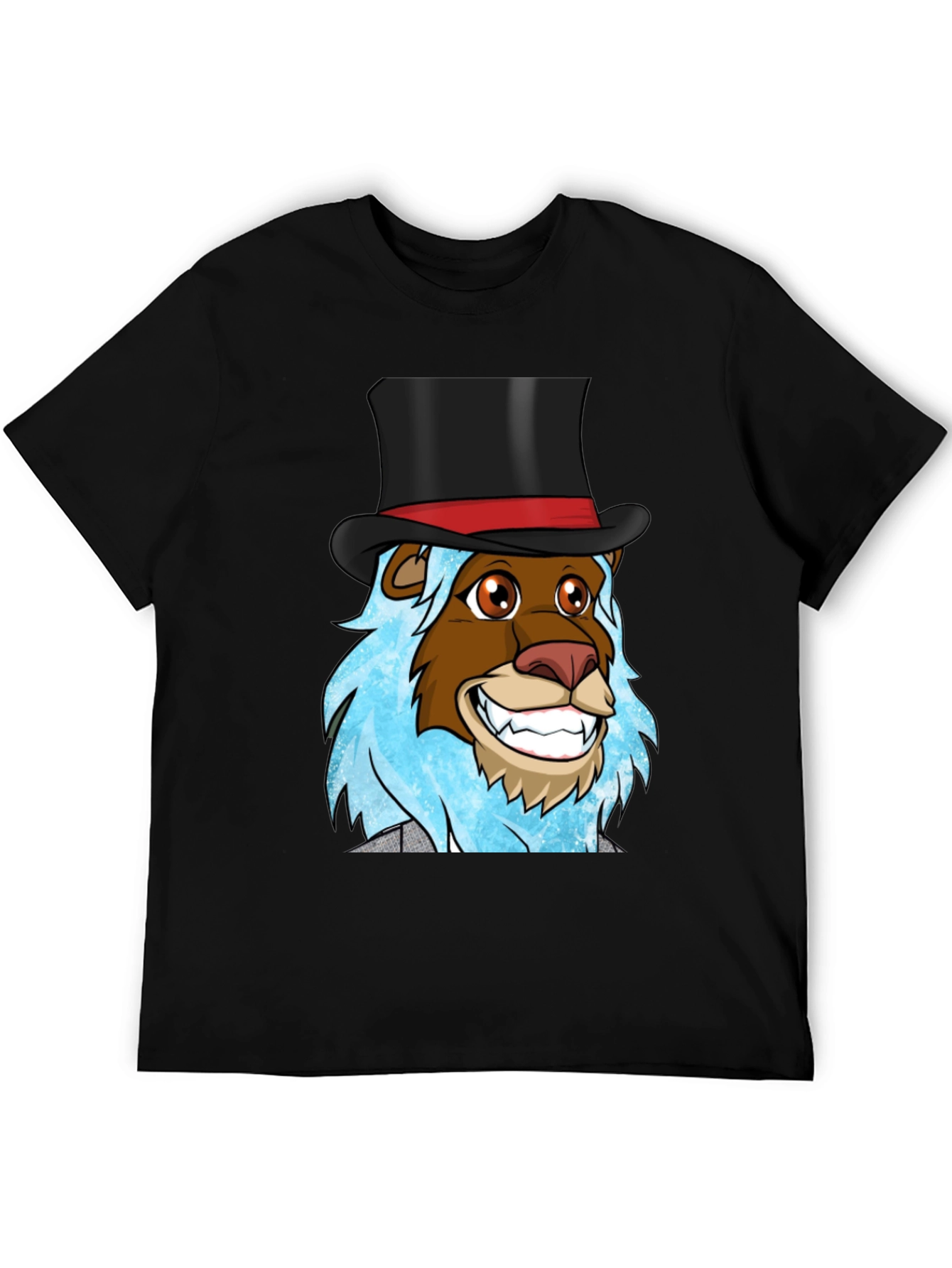 Lion Magician Graphic T-Shirt