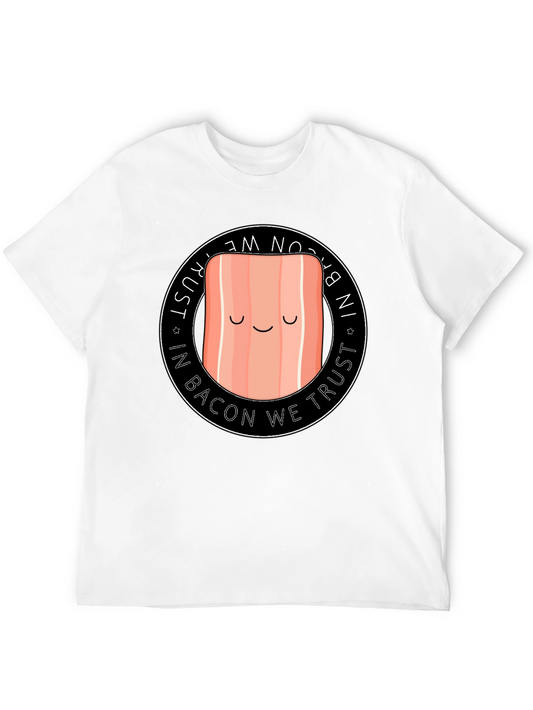 Funny Bacon T-Shirt - In Bacon We Trust Tee