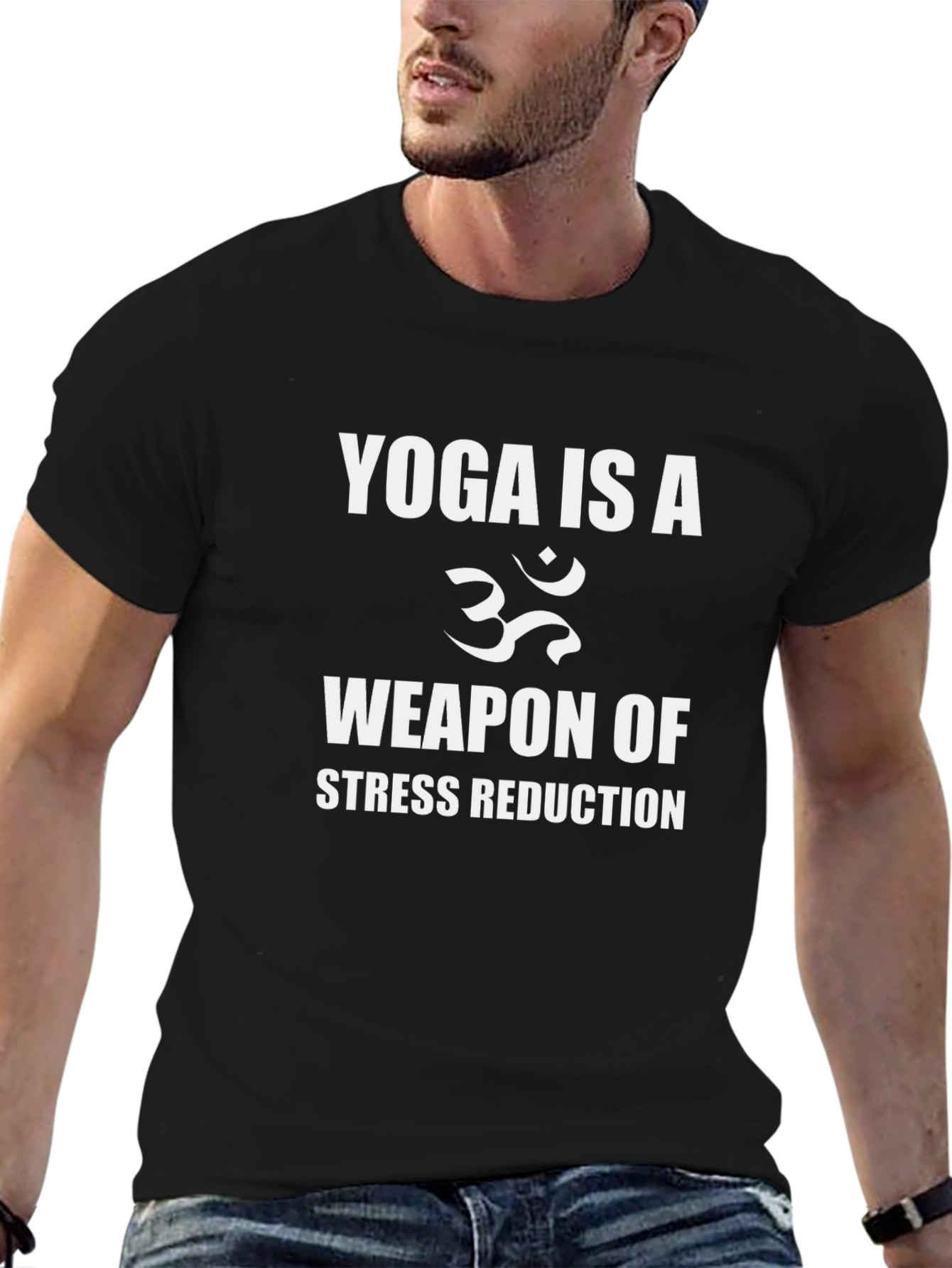 Yoga is a Weapon of Stress Reduction T-Shirt