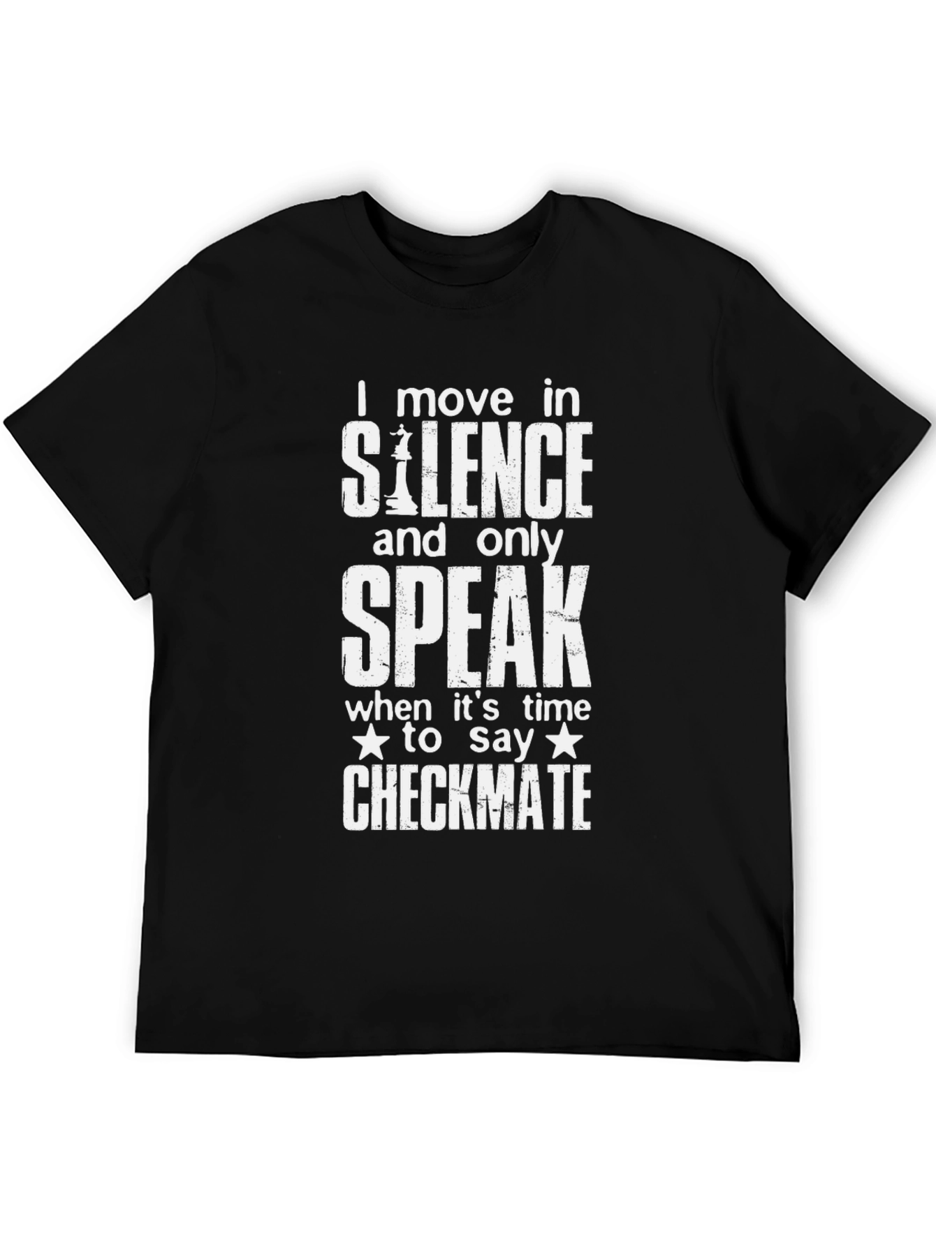 I Move in Silence Chess T-Shirt