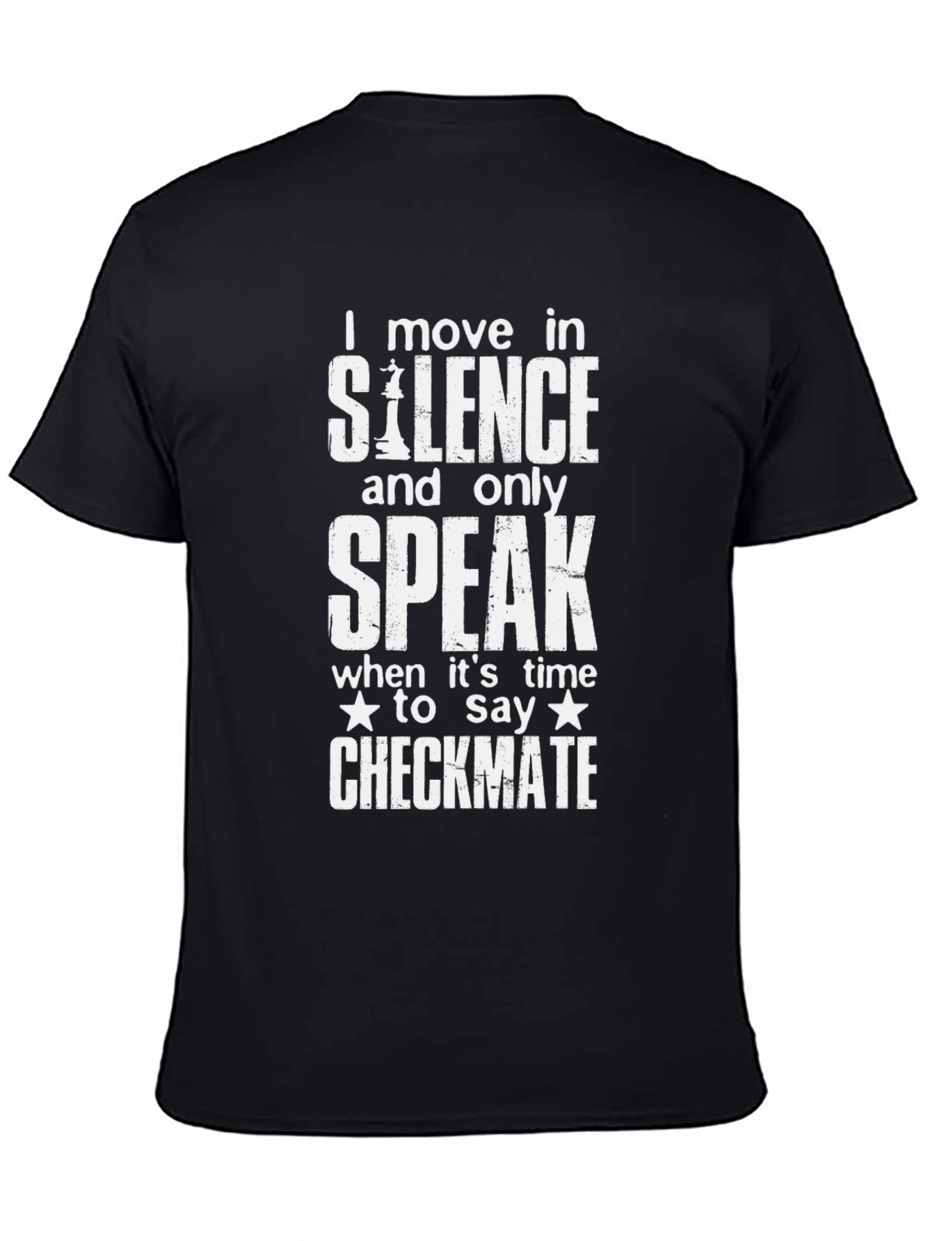 I Move in Silence Chess T-Shirt