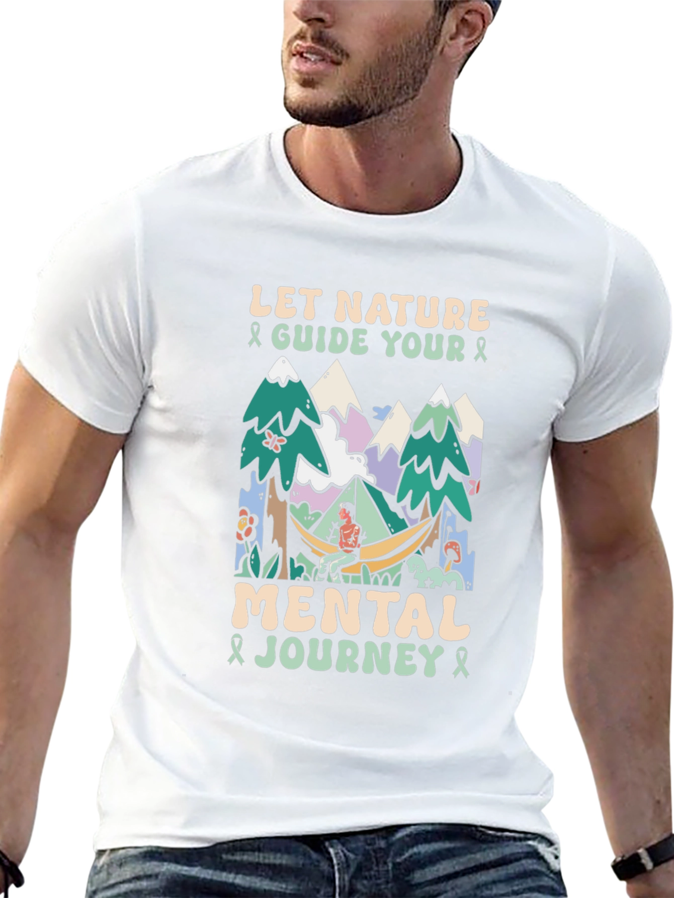Nature Mental Journey T-Shirt - Unisex Relaxed Fit