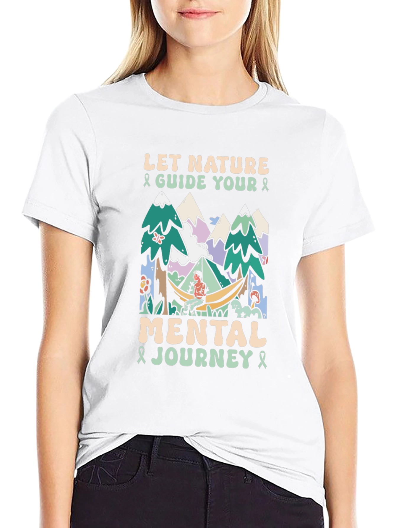 Nature Mental Journey T-Shirt - Unisex Relaxed Fit