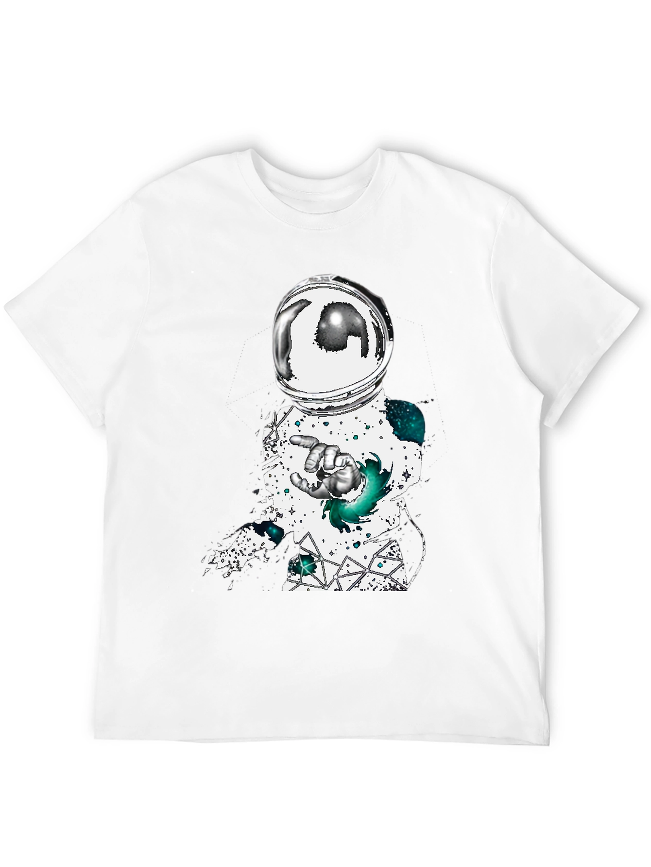 Astronaut Graphic Tee - Space Explorer Design