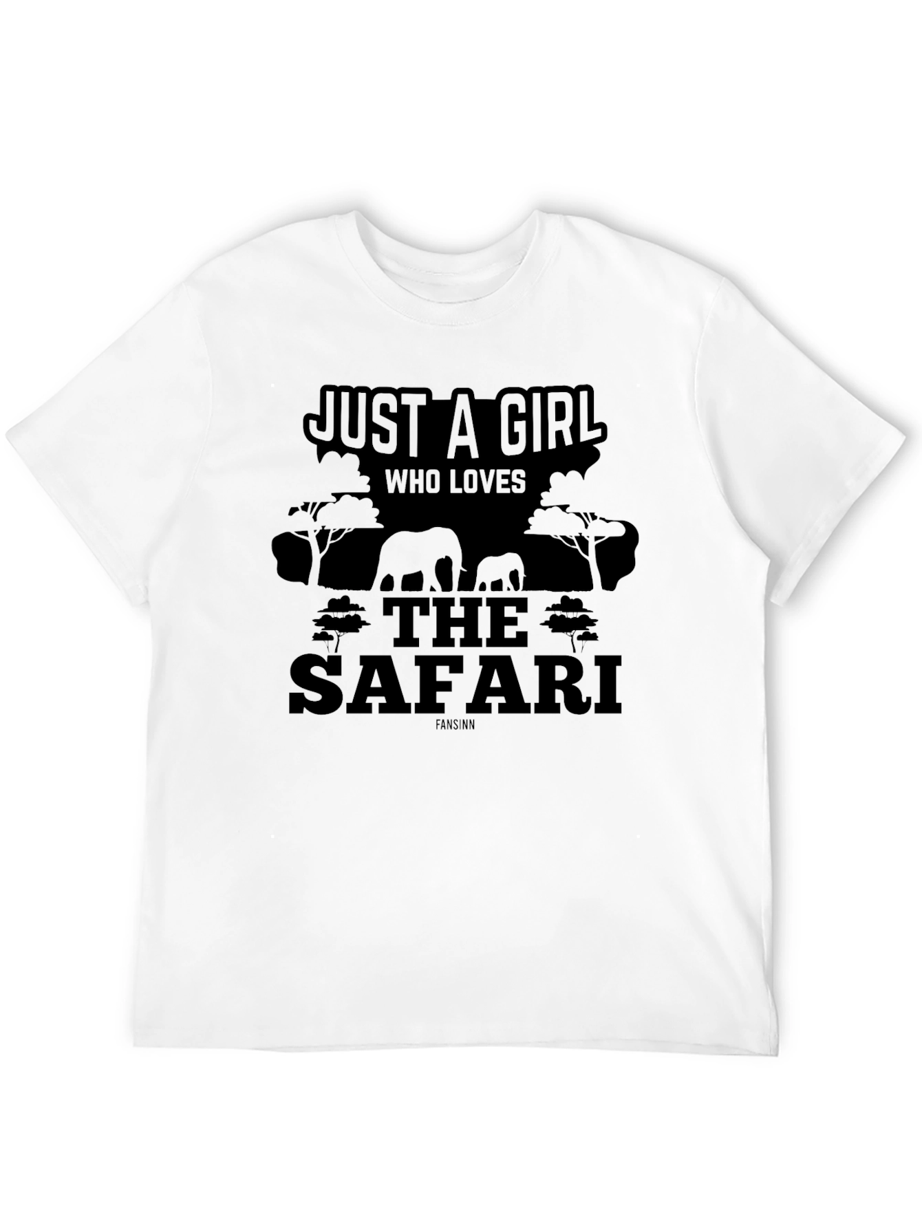 Just A Girl Who Loves The Safari T-Shirt