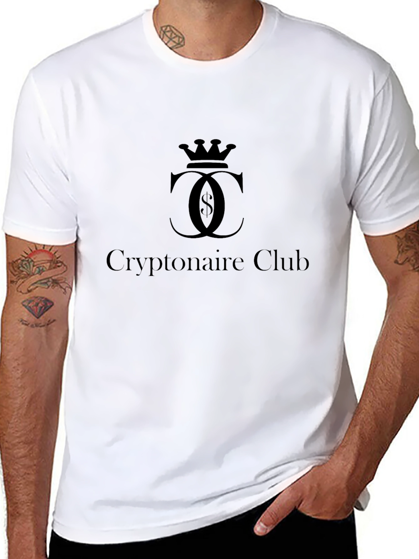 Cryptonaire Club T-Shirt - Crypto Fashion