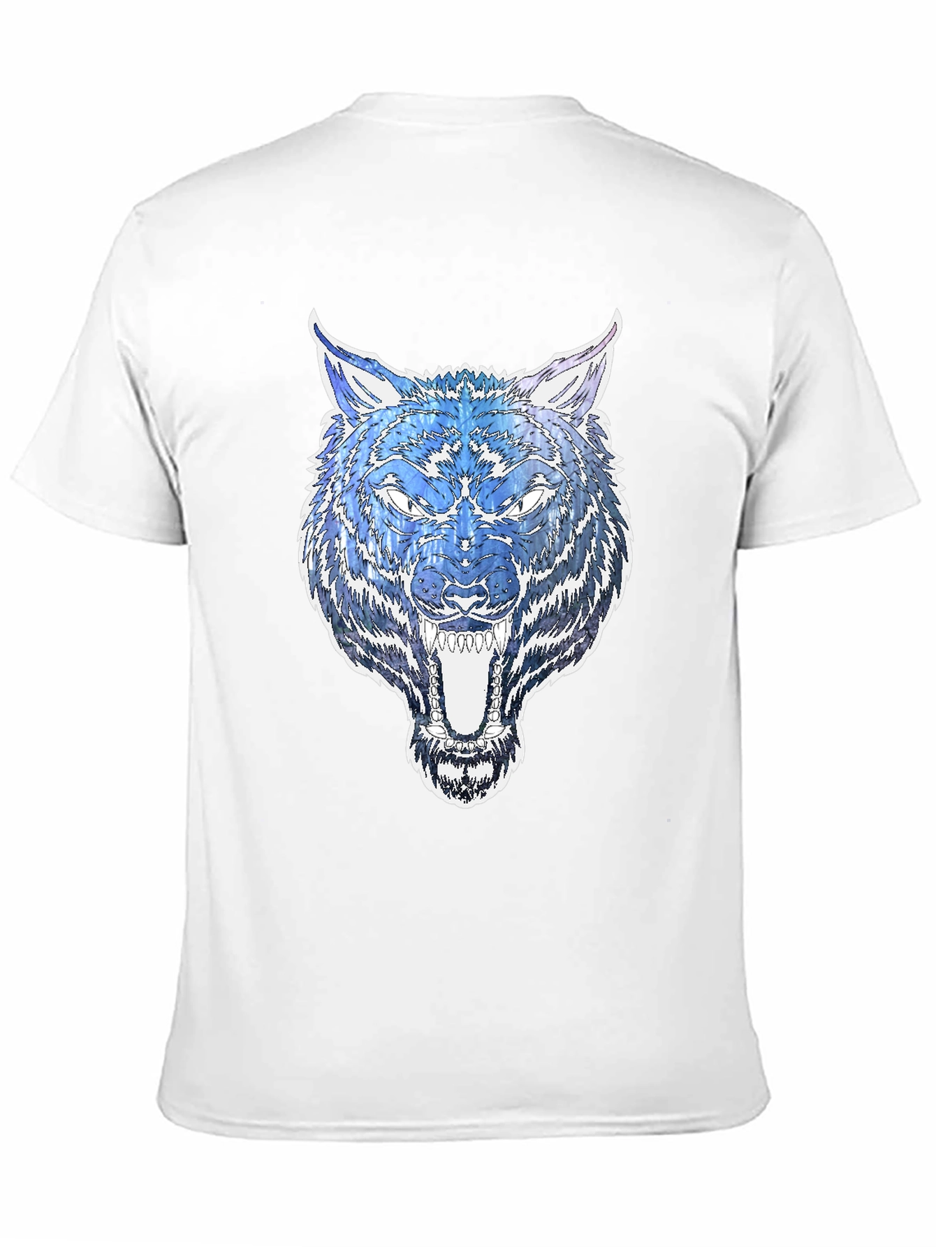 Black Wolf Graphic Tee - Bold & Stylish