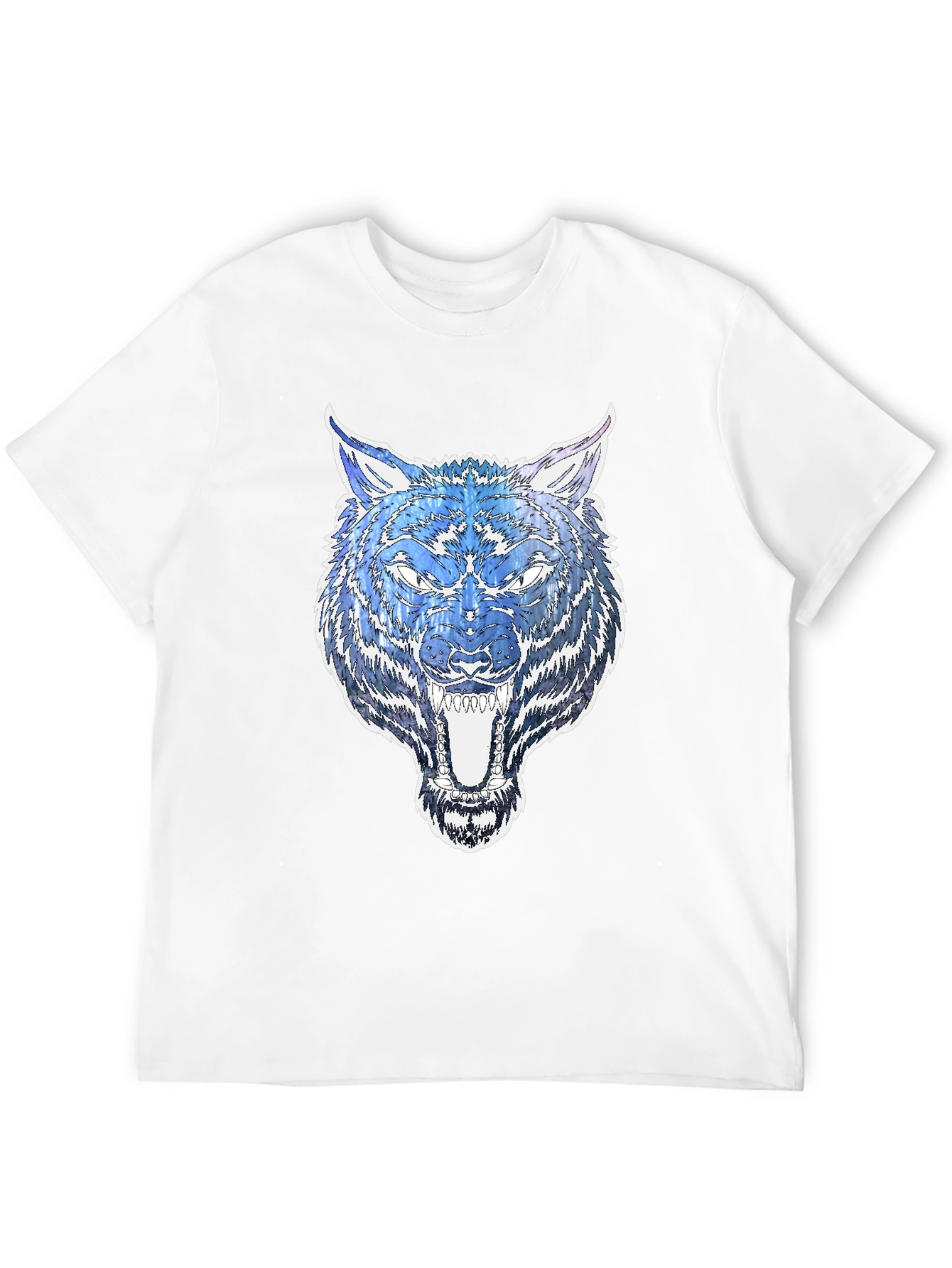 Black Wolf Graphic Tee - Bold & Stylish