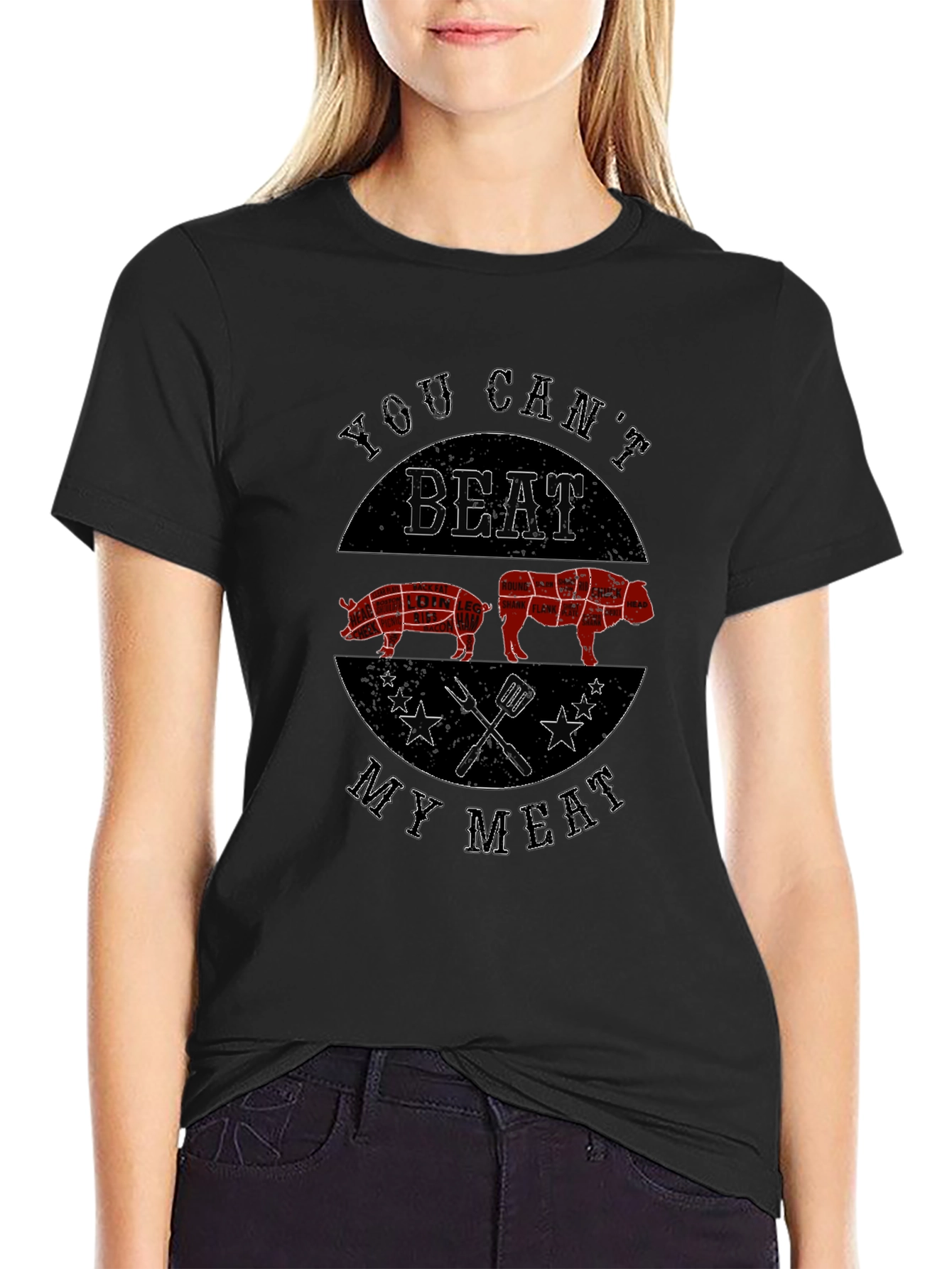You Cant Beat My Meat BBQ T-Shirt