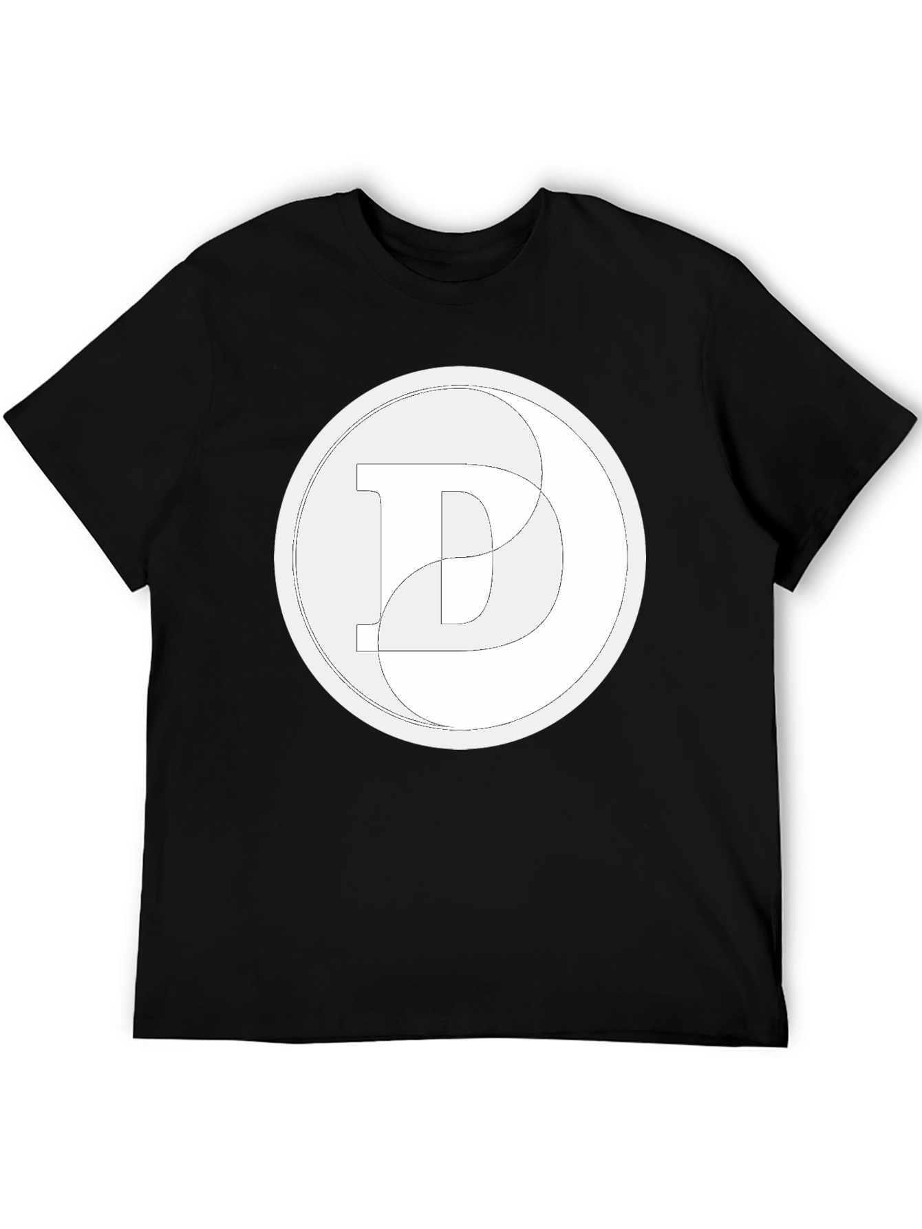 Doge Cryptocurrency Black T-Shirt