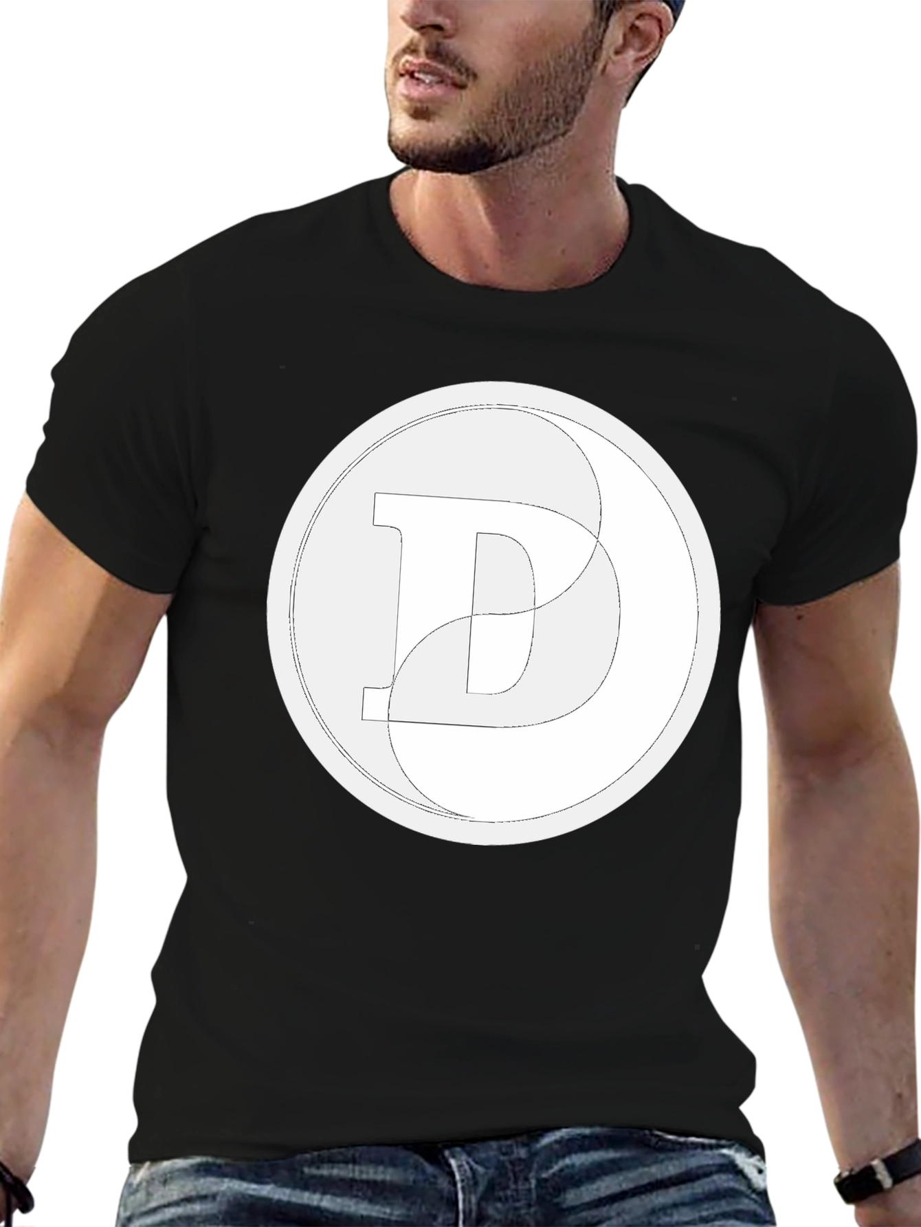 Doge Cryptocurrency Black T-Shirt