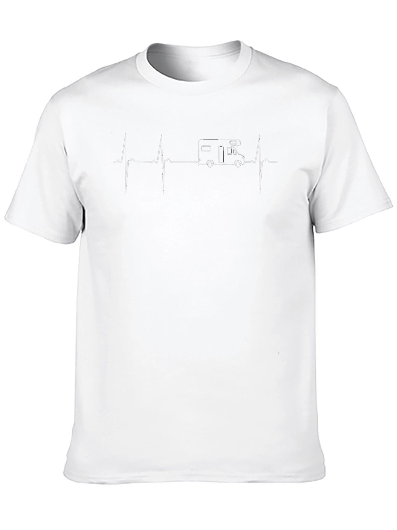 RV Heartbeat T-Shirt - Black