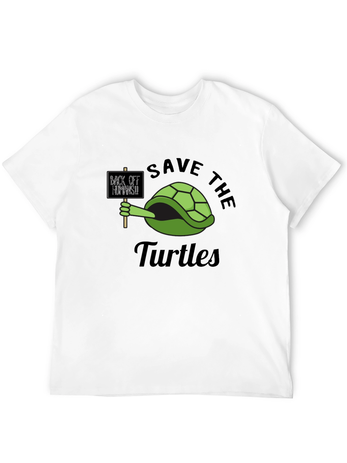 Save The Turtles Graphic T-Shirt