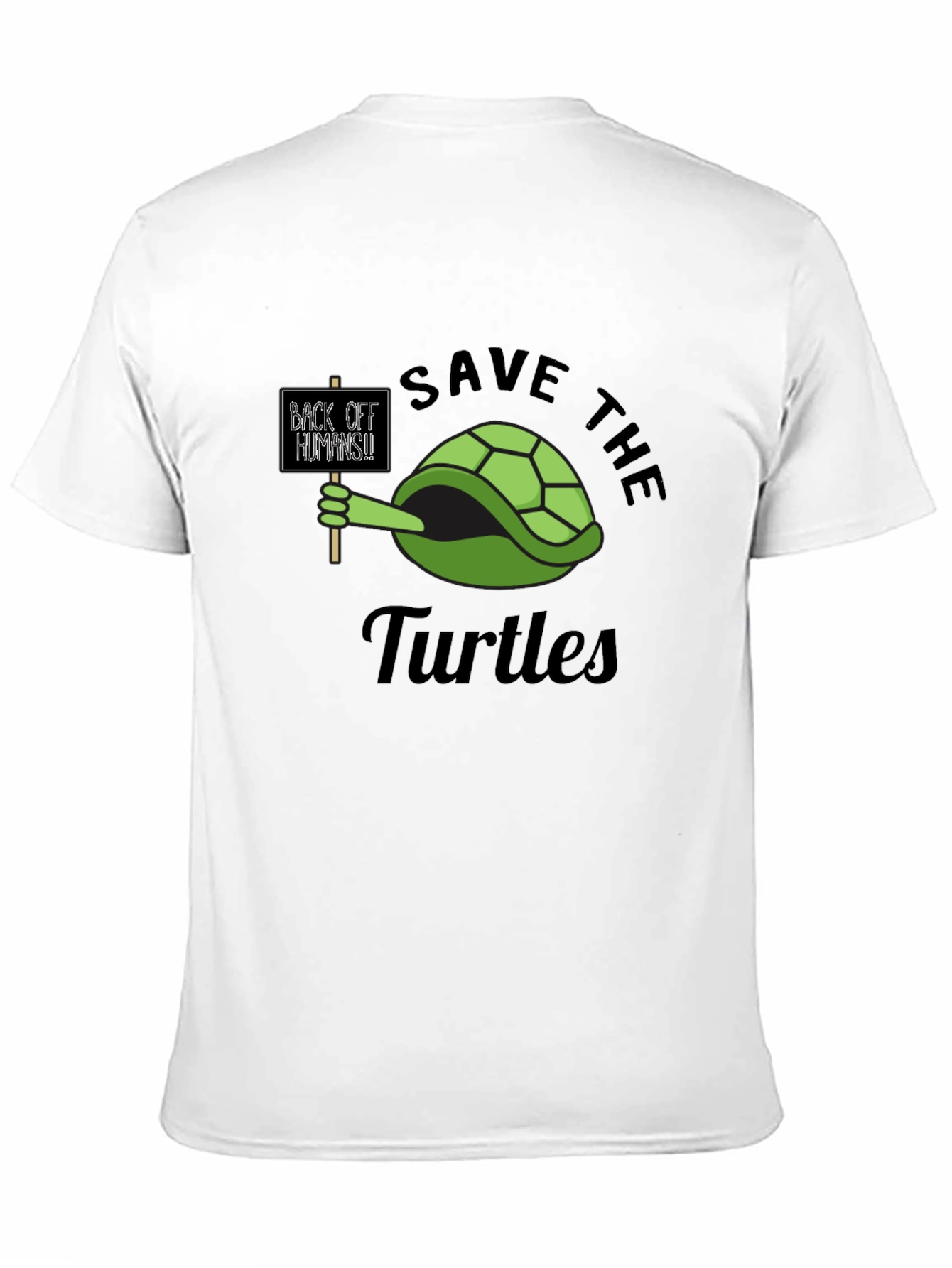 Save The Turtles Graphic T-Shirt
