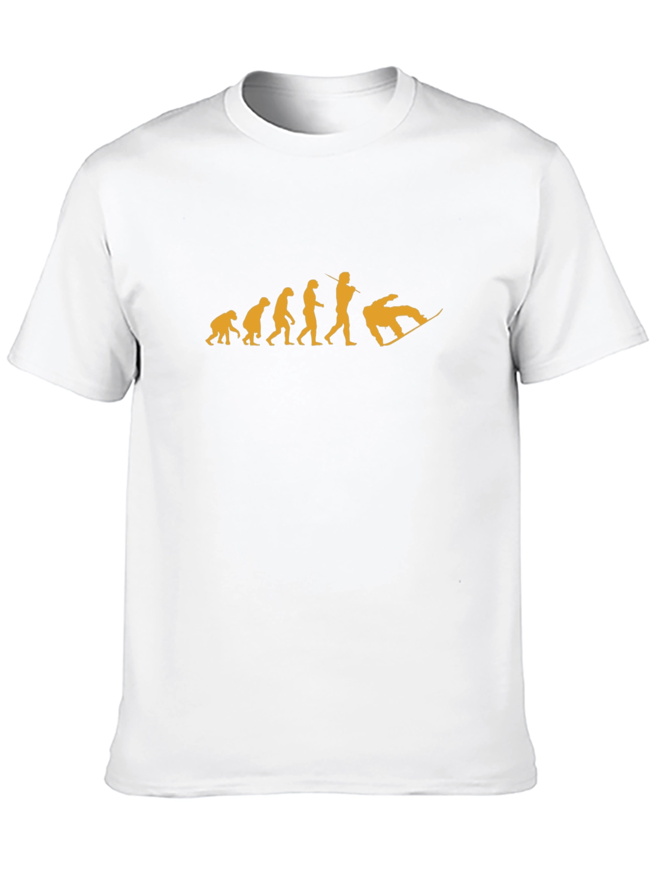 Evolution of Snowboarding Graphic T-Shirt